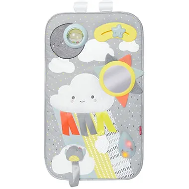 Expandable Baby Gate, Playview Enclosure, Silver Lining Cloud - Image 2