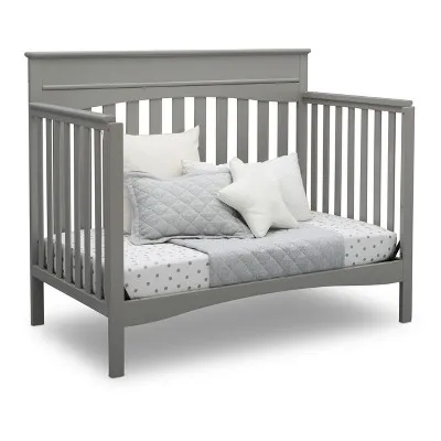 Skylar 6-in-1 Convertible Crib - Gray - Image 2