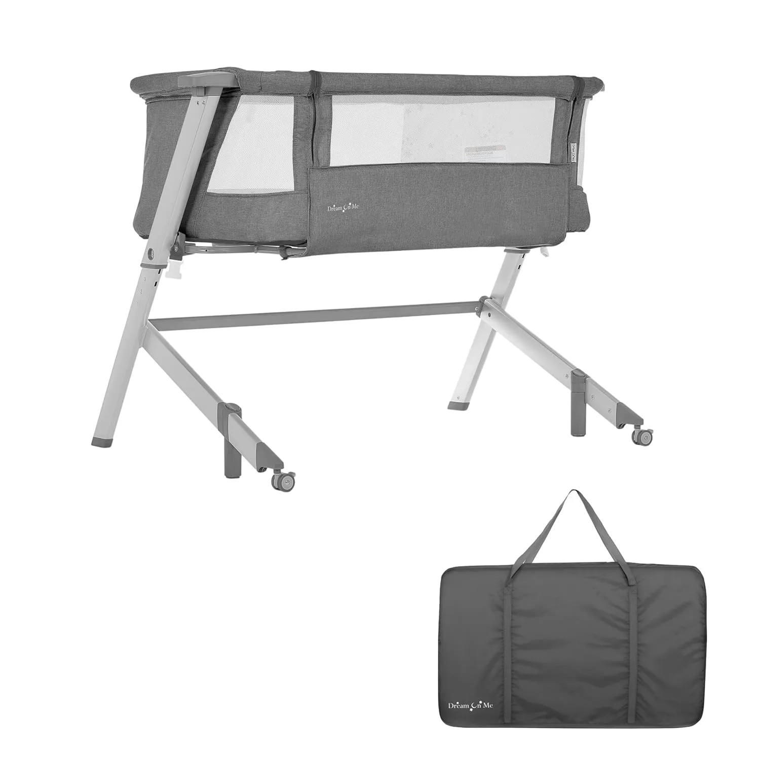 Skylar Bassinet and Bedside Sleeper - Grey - Image 2