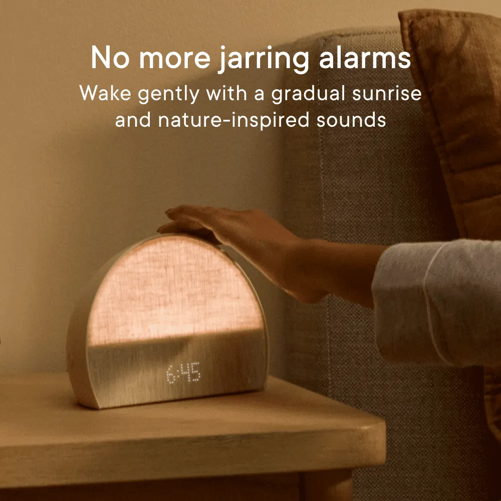 Restore 2 Bedside Sleep Guide Sunrise Alarm Clock Sound Machine - Putty - Image 5