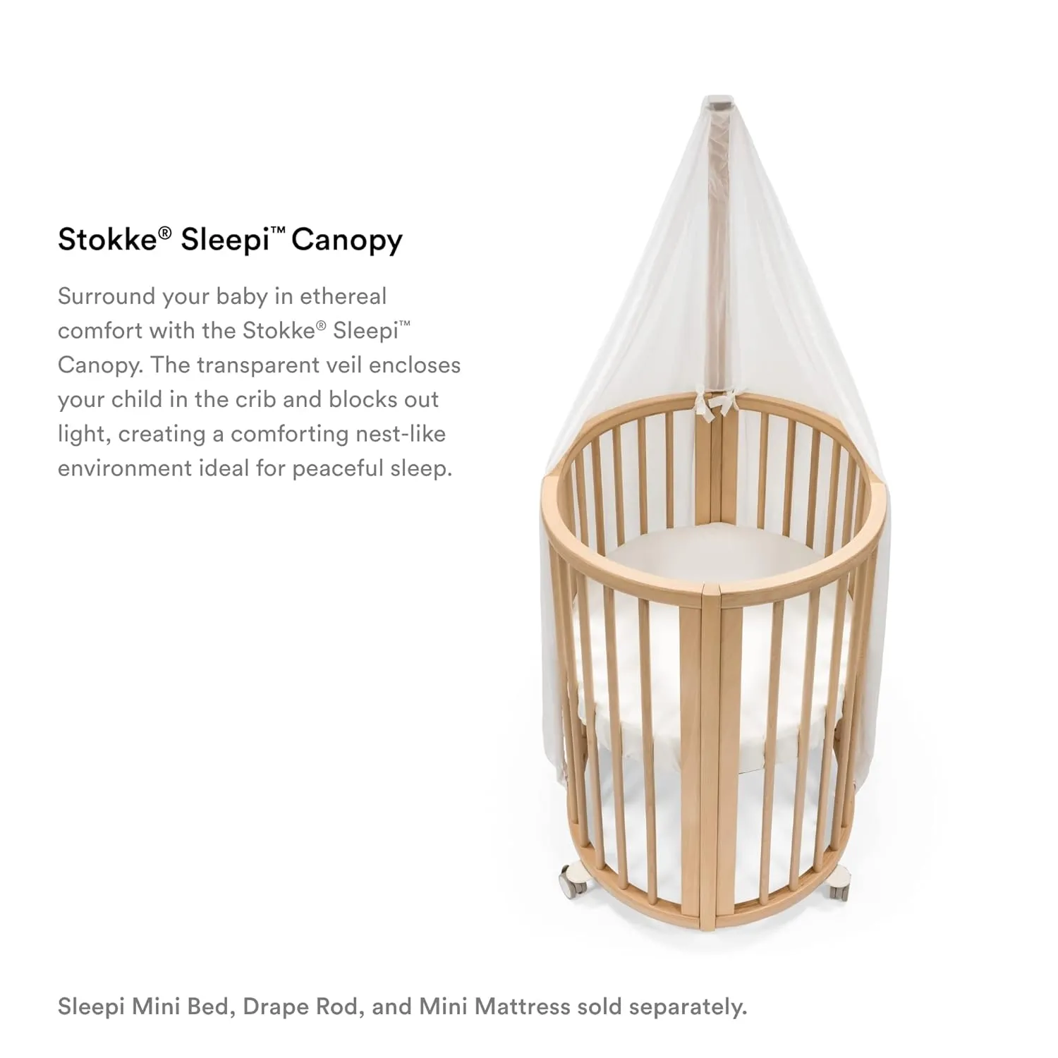 Sleepi Canopy - White - Image 5