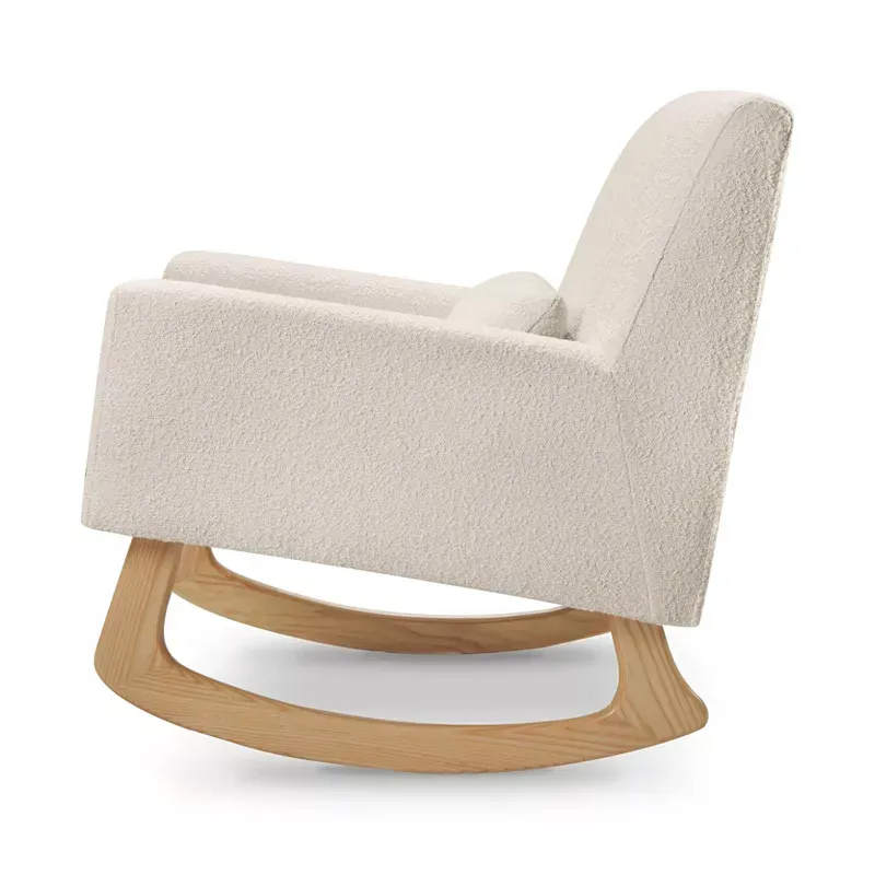 Sleepytime Rocker with Light Legs - Ivory Boucle - Image 2