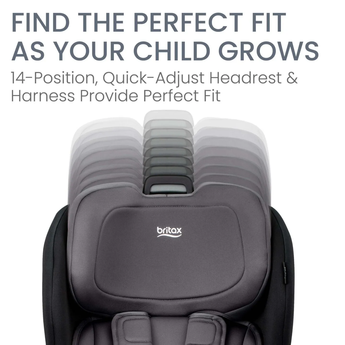Britax Poplar™ Convertible Car Seat, STONE ONYX - Image 4