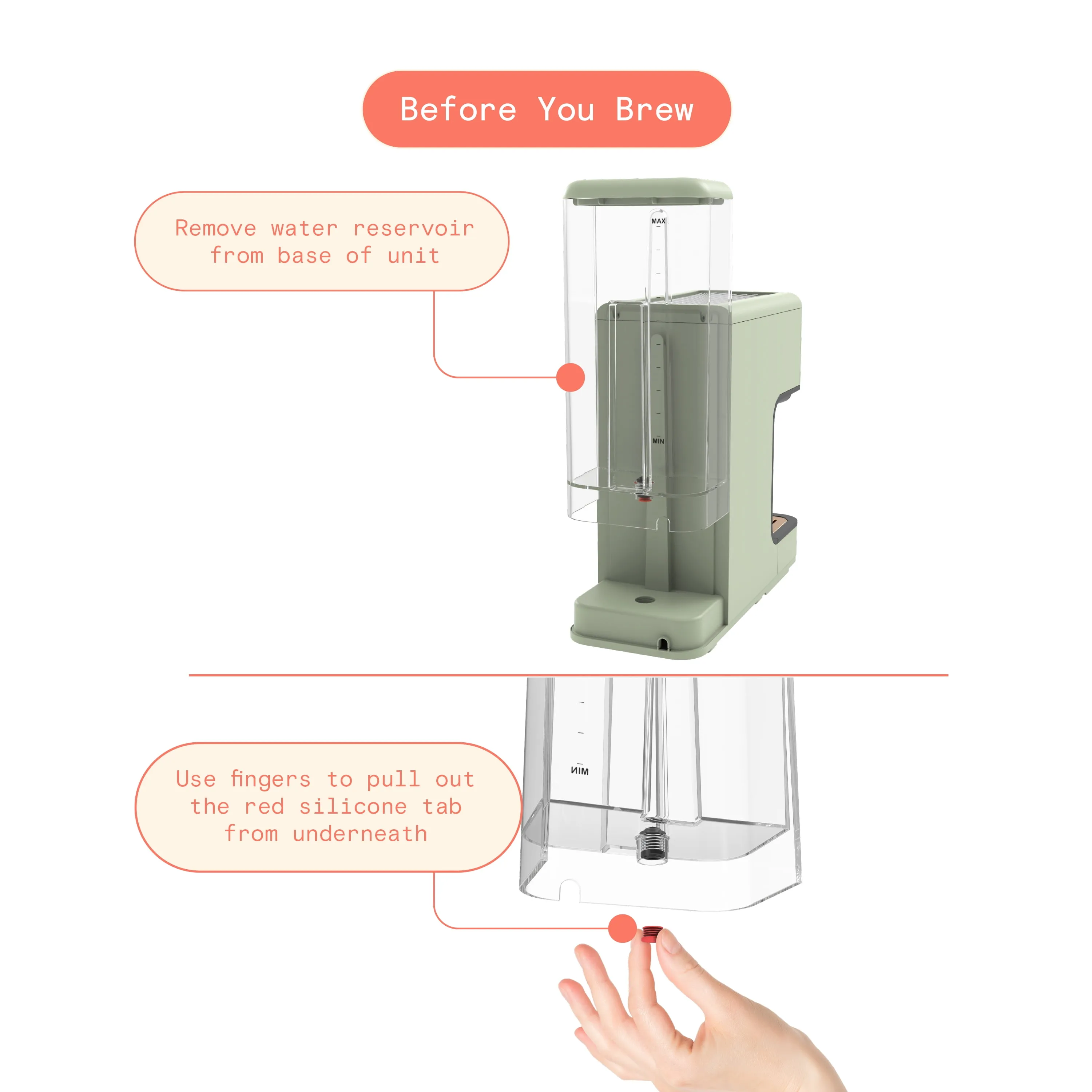 Slim Espresso Machine - Porcini Taupe - Image 5