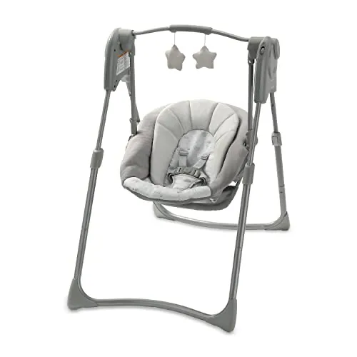 Slim Spaces Compact Baby Swing - Reign