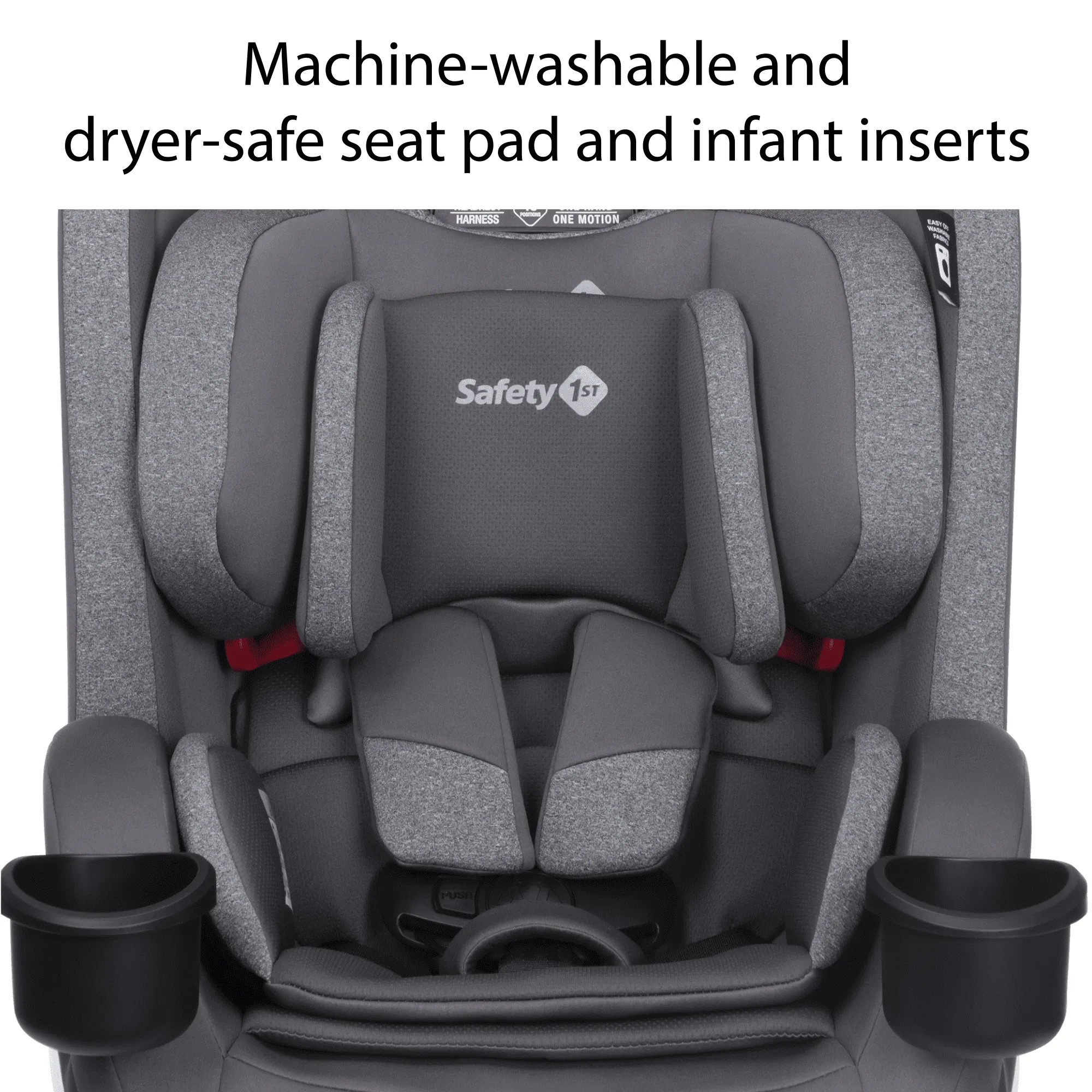 SlimRide All-in-One Convertible Car Seat - Grey All Day - Image 3