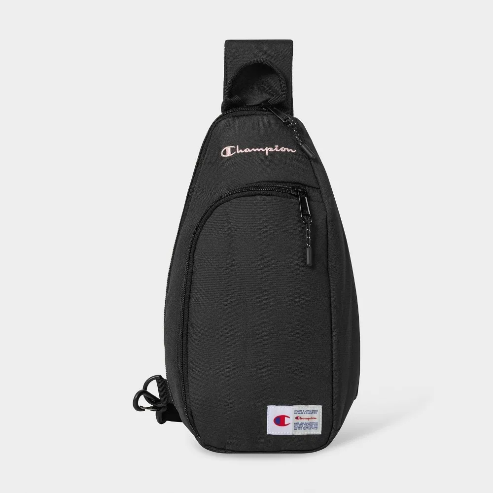 Sling Handbag Strap - Black/Pink - Image 5