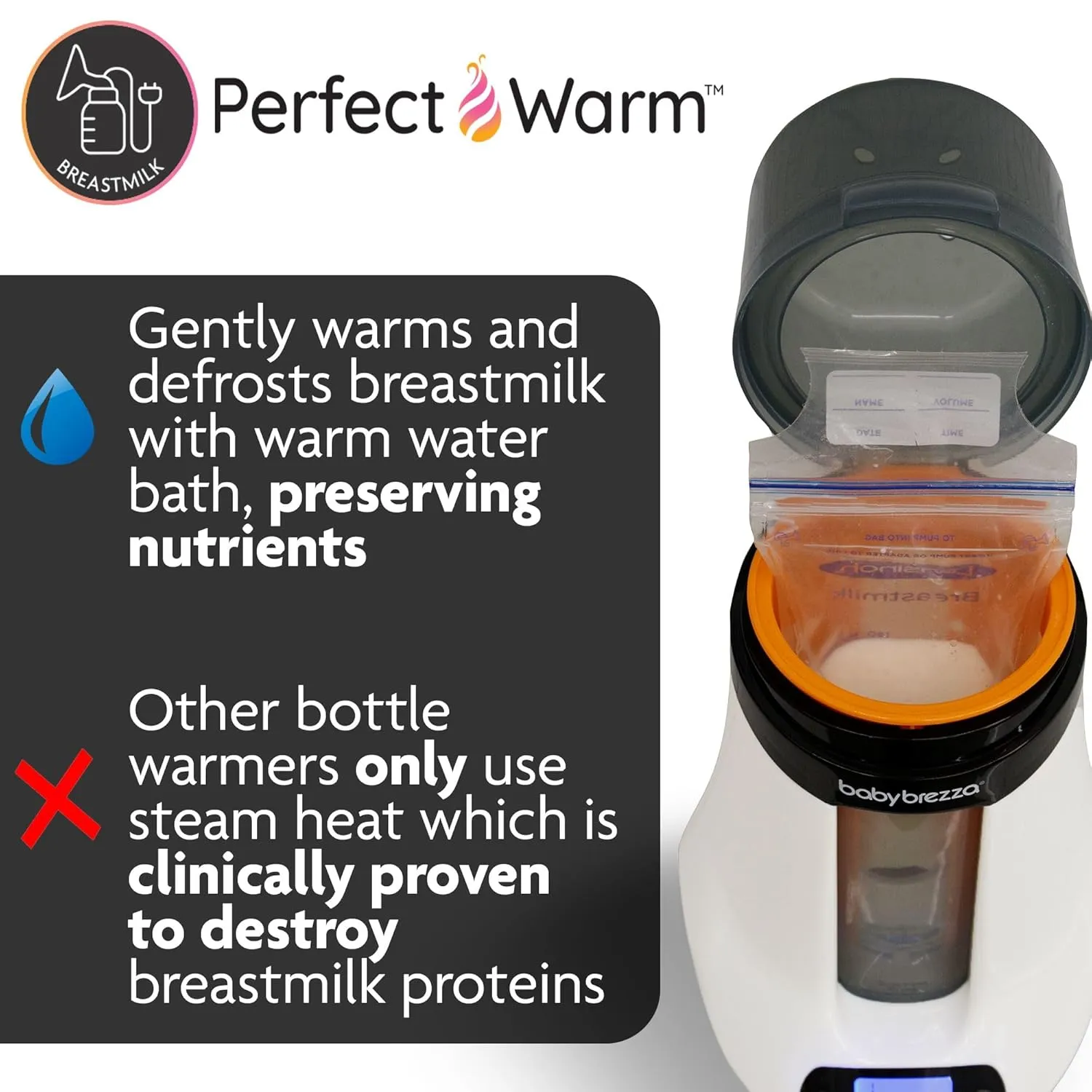 Smart Baby Bottle Warmer - White - Image 3