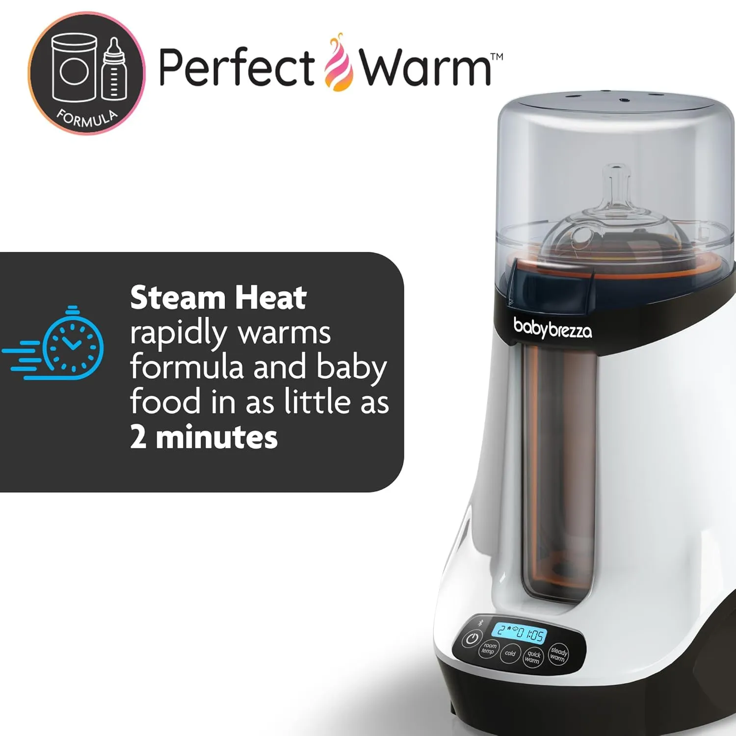Smart Baby Bottle Warmer - White - Image 4