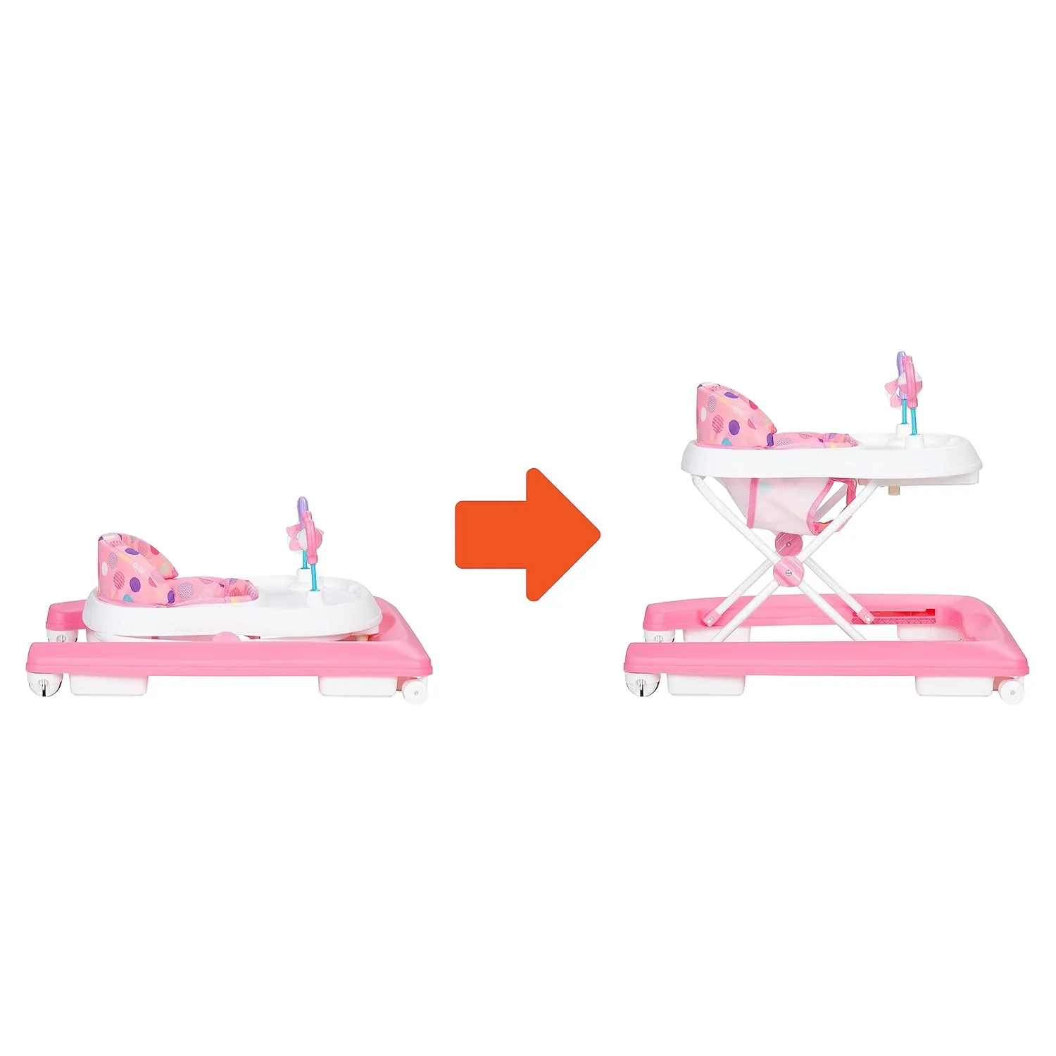 Smart Steps® Trend Activity Walker, Orbits Rose - Image 6
