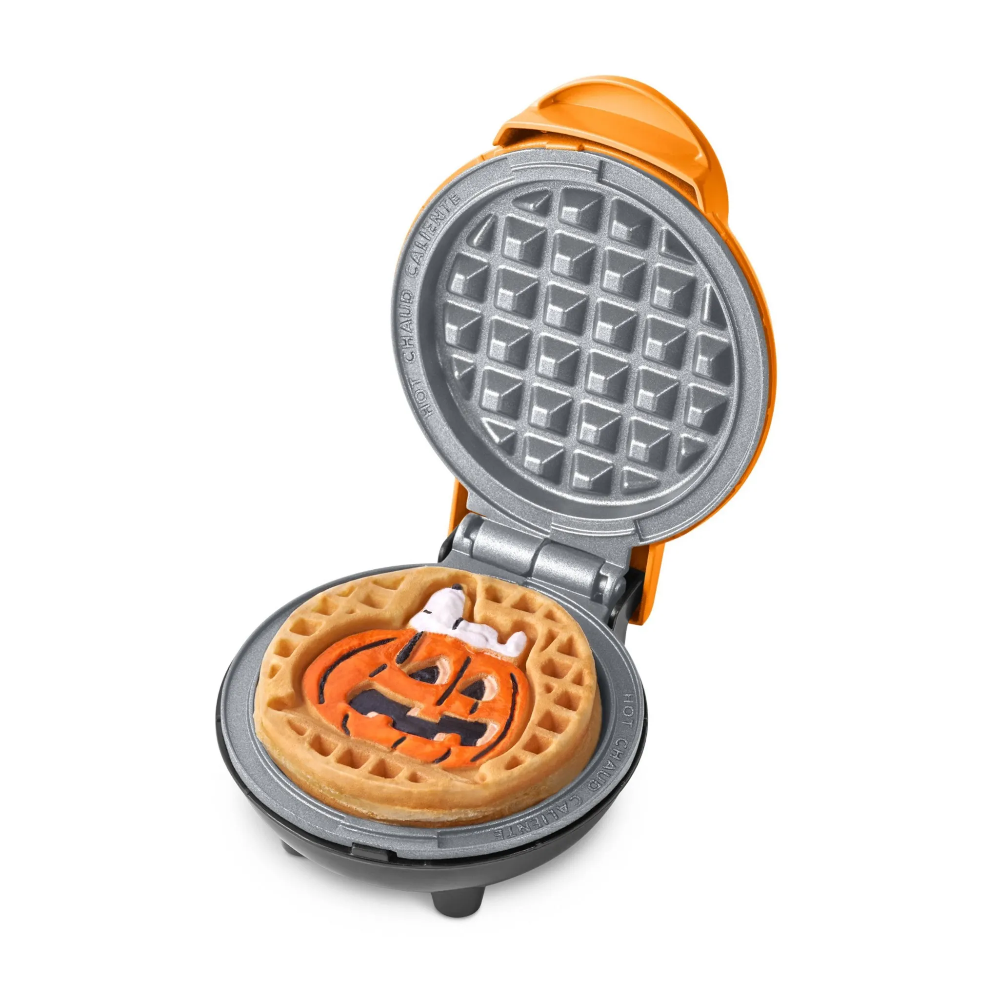 Snoopy Jack-o-Lantern Mini Waffle Maker