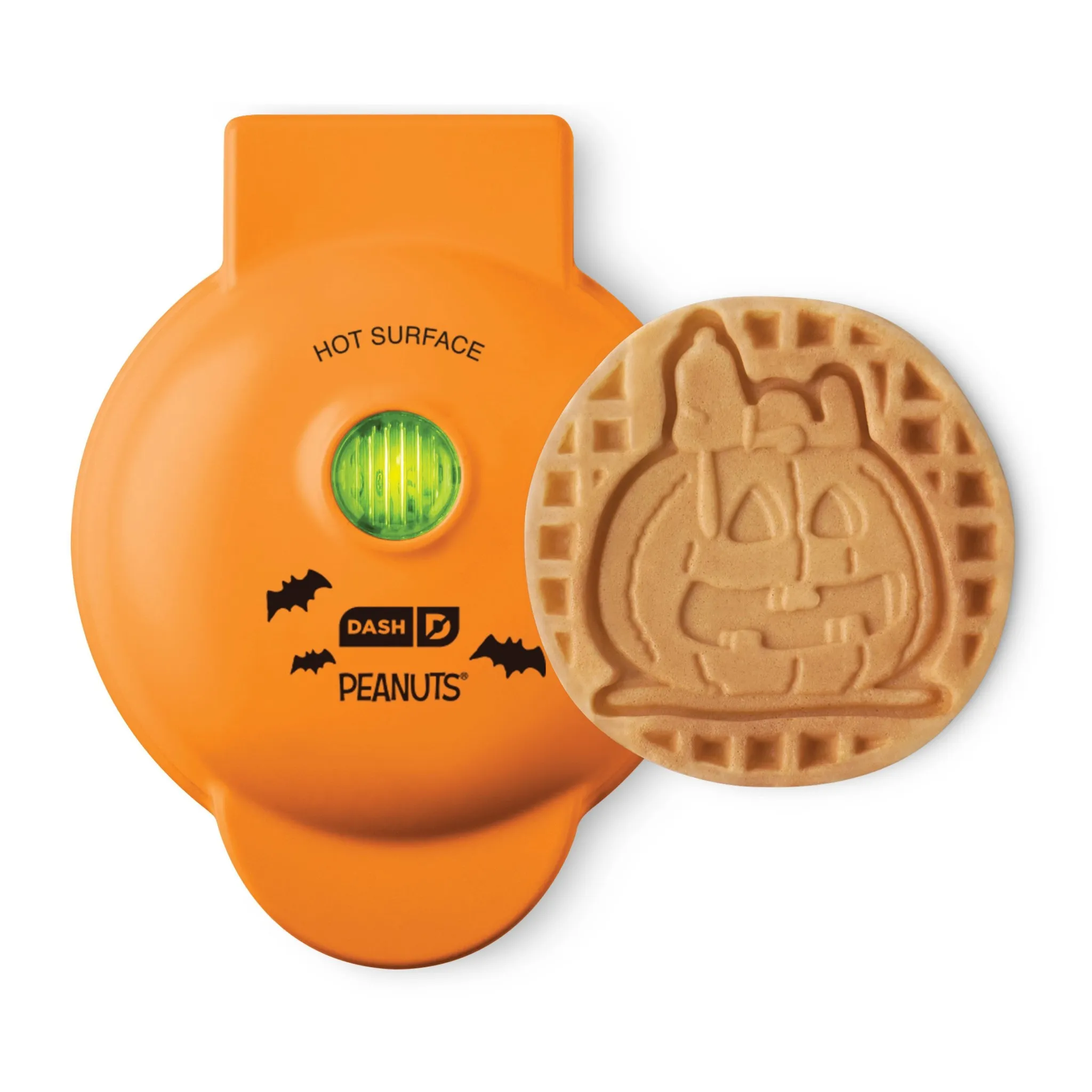 Snoopy Jack-o-Lantern Mini Waffle Maker - Image 2