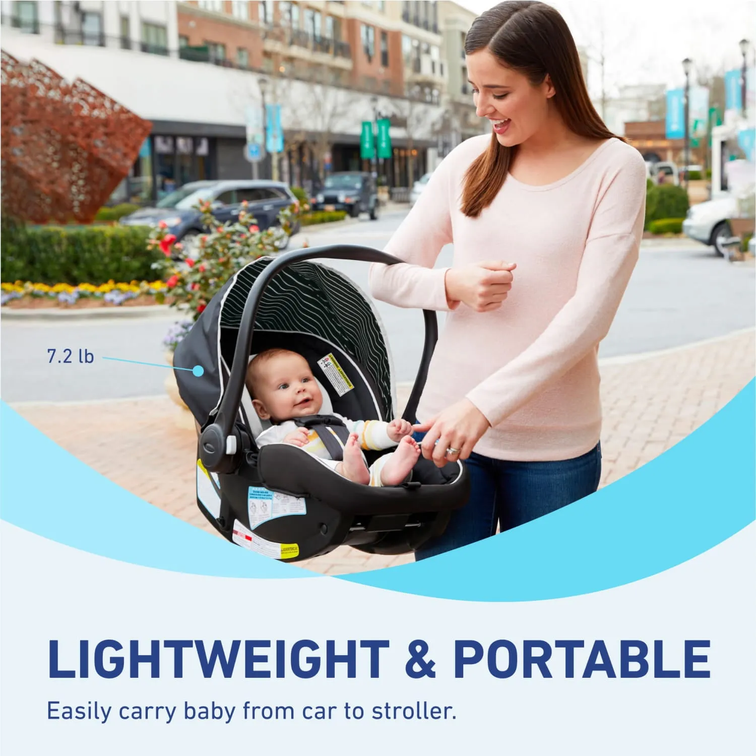 SnugRide Lite LX Infant Car Seat - Studio - Image 11