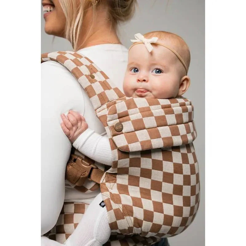 Soft Baby Carrier - Mocha Check - Image 5