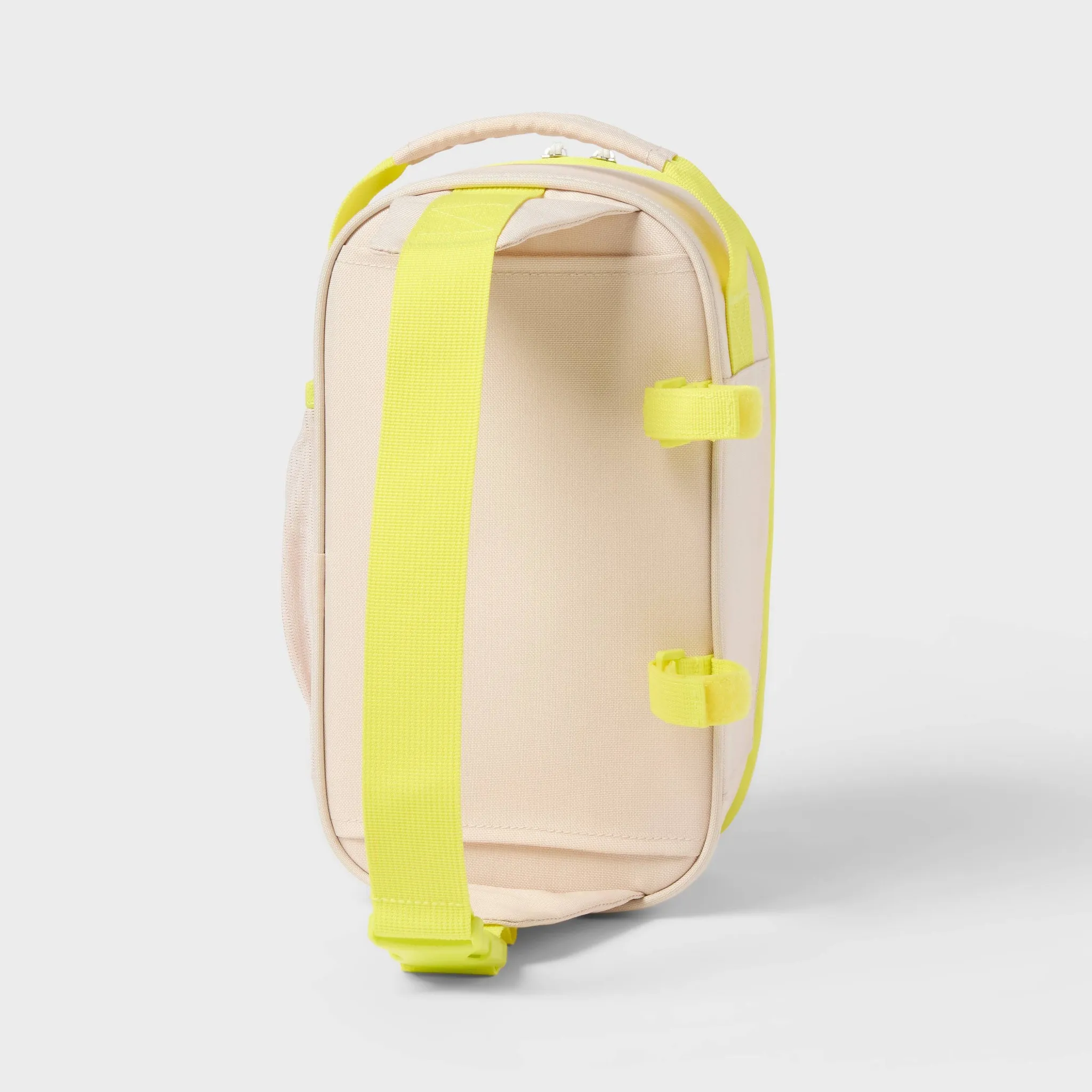 Soft Sided Cooler - Beige/Yellow - Image 4