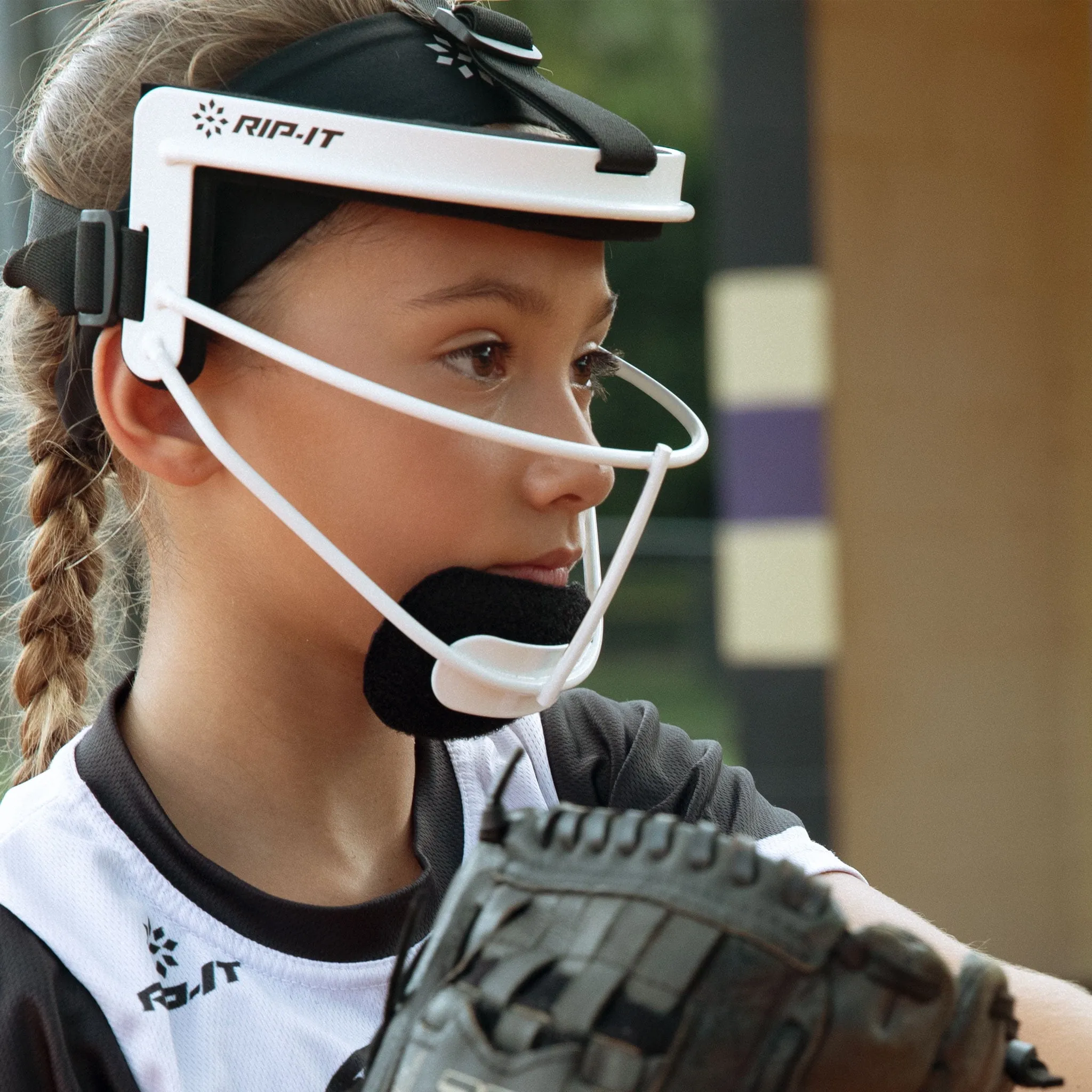 Softball Fielder's Mask - Black - Image 3