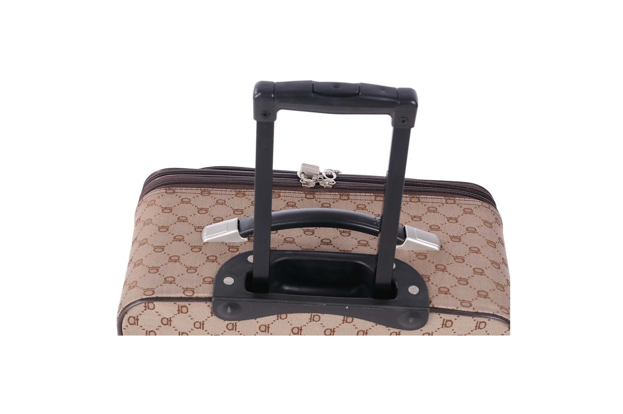Softside Luggage Set - Brown - Image 5