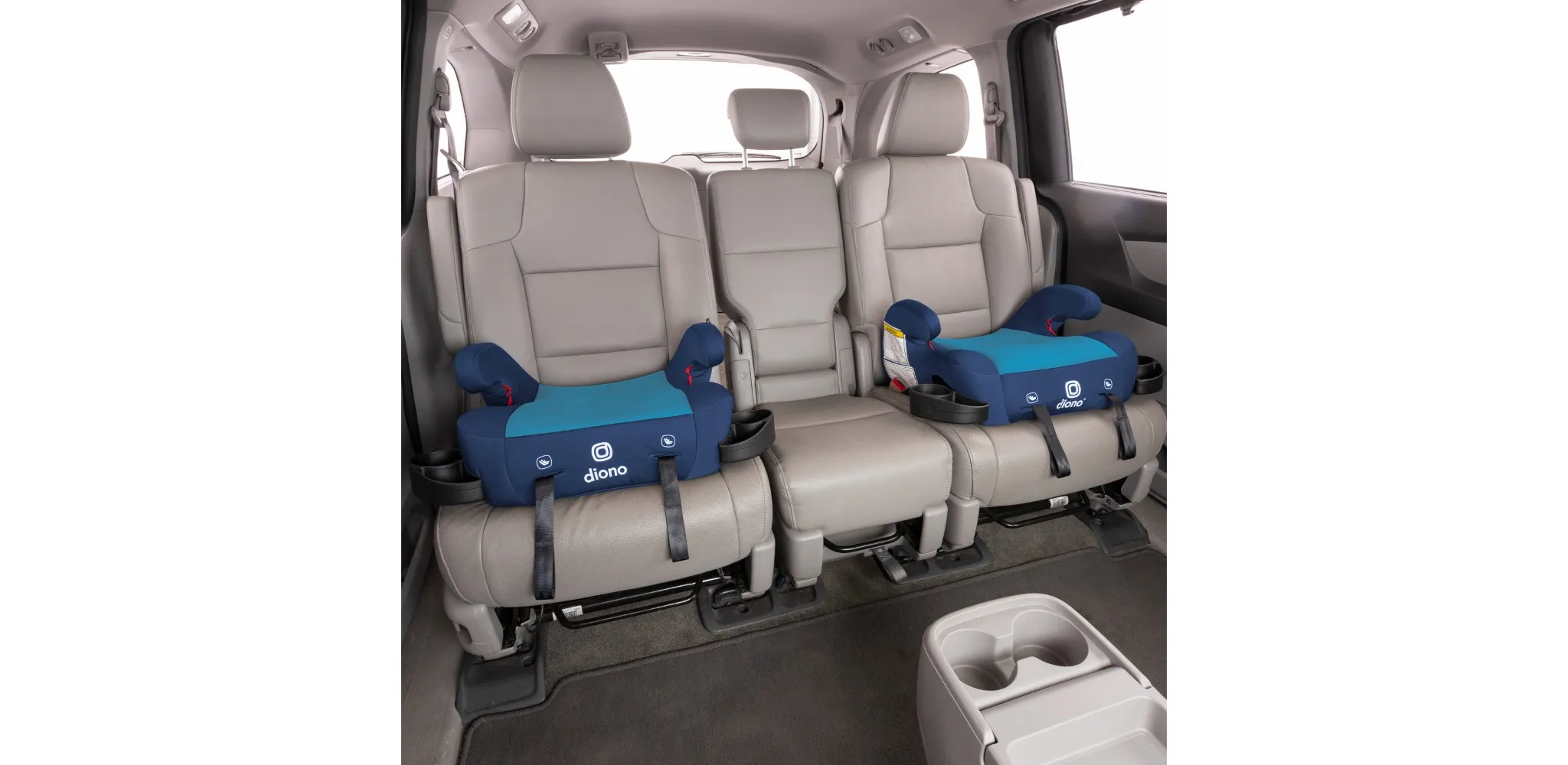 Solana 2 Latch Backless Booster Car Seat - Blue - Image 2