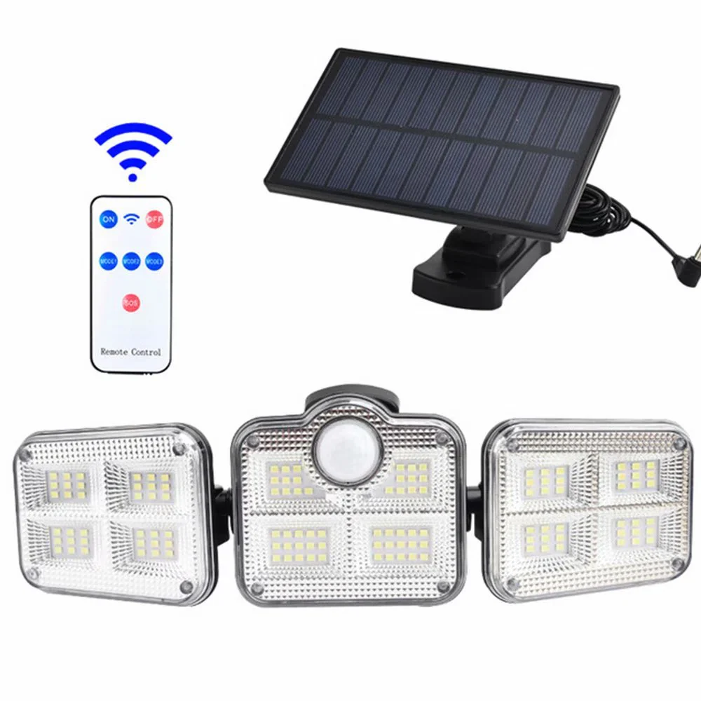 Solar Security Lights - Black