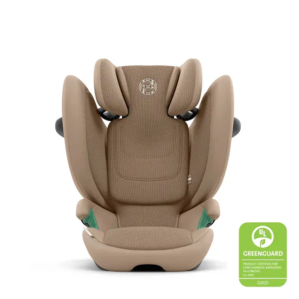 Solution G2 Folding Travel High-Back Booster - Almond Beige - Image 2