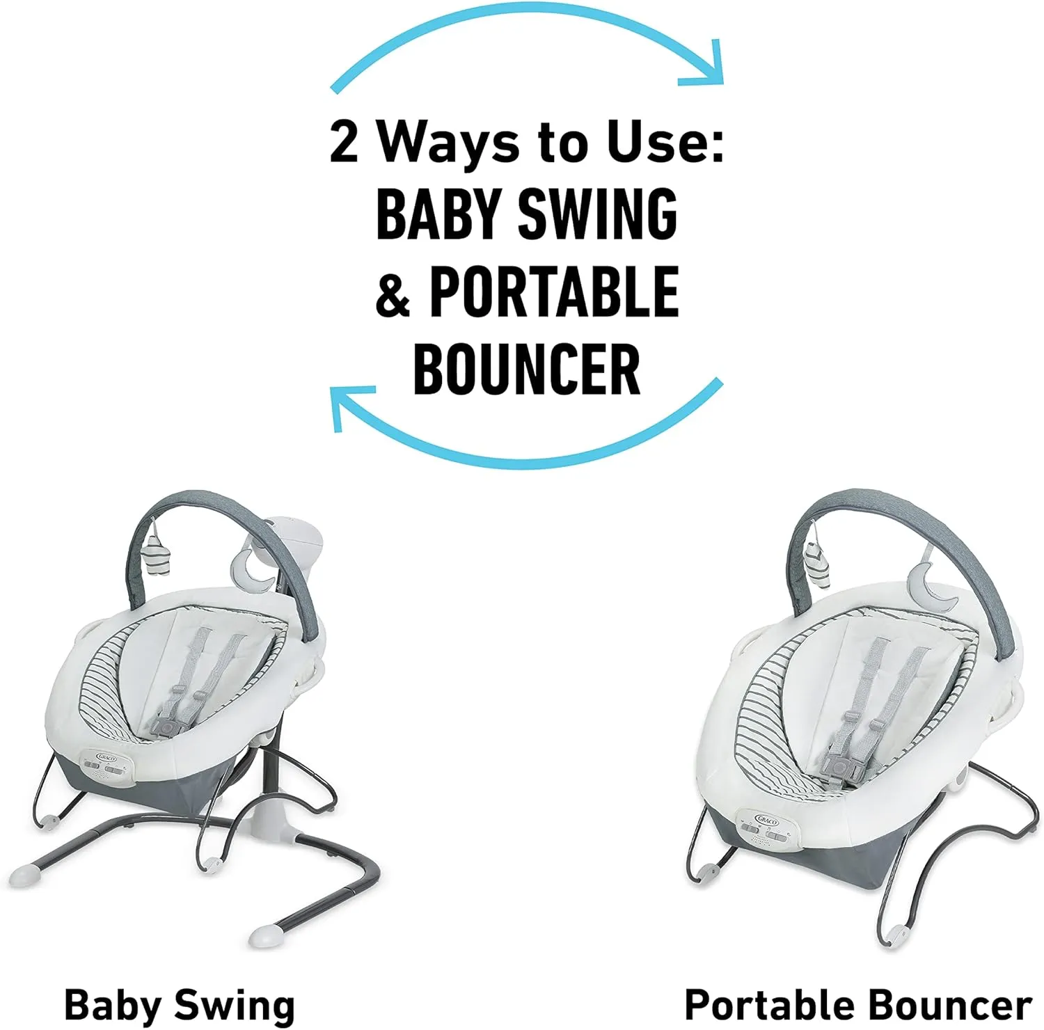 Soothe 'n Sway LX Swing - Derby - Image 3