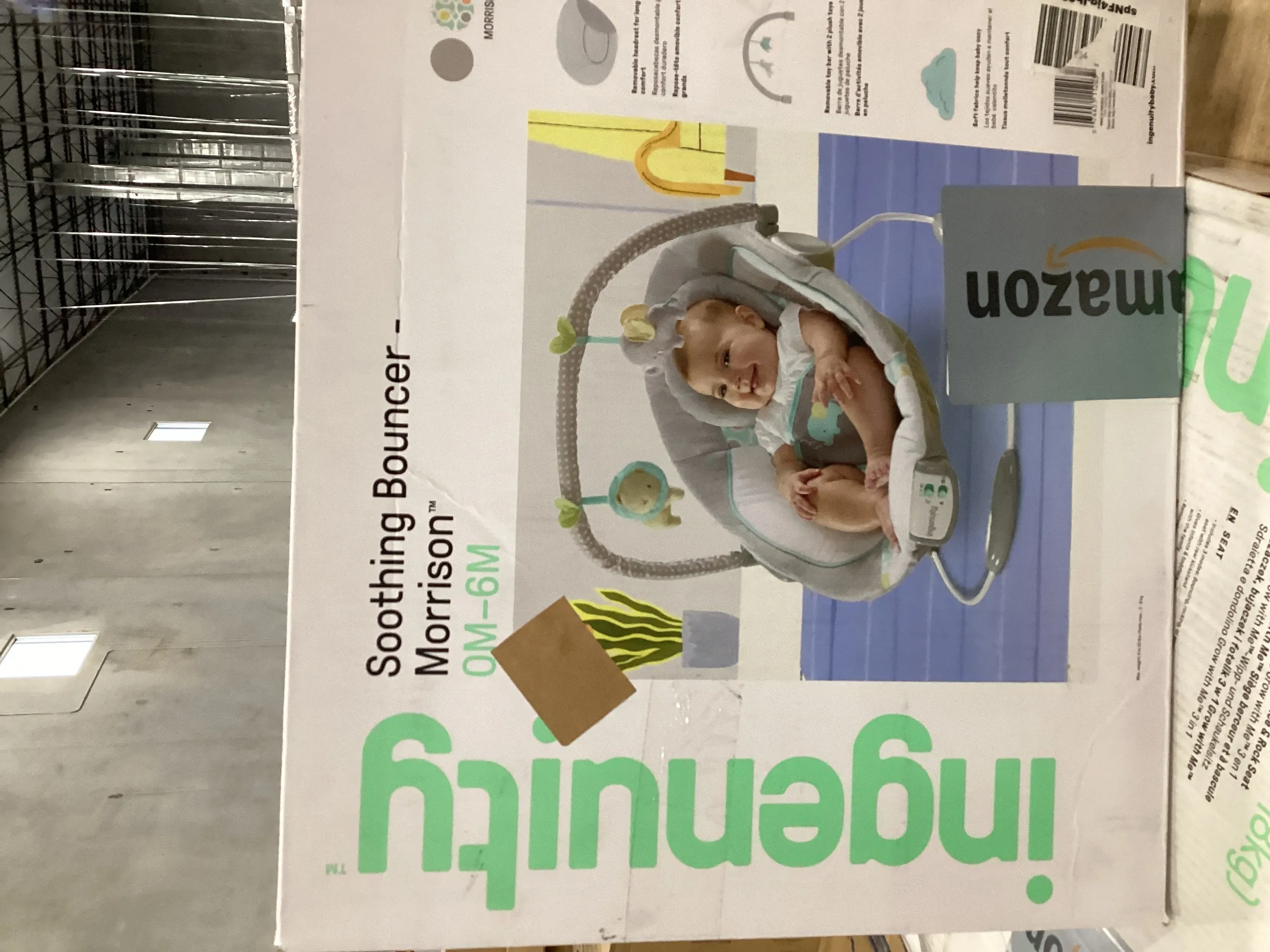 Soothing Baby Bouncer with Vibrating Infant Seat - Morrison - Image 4
