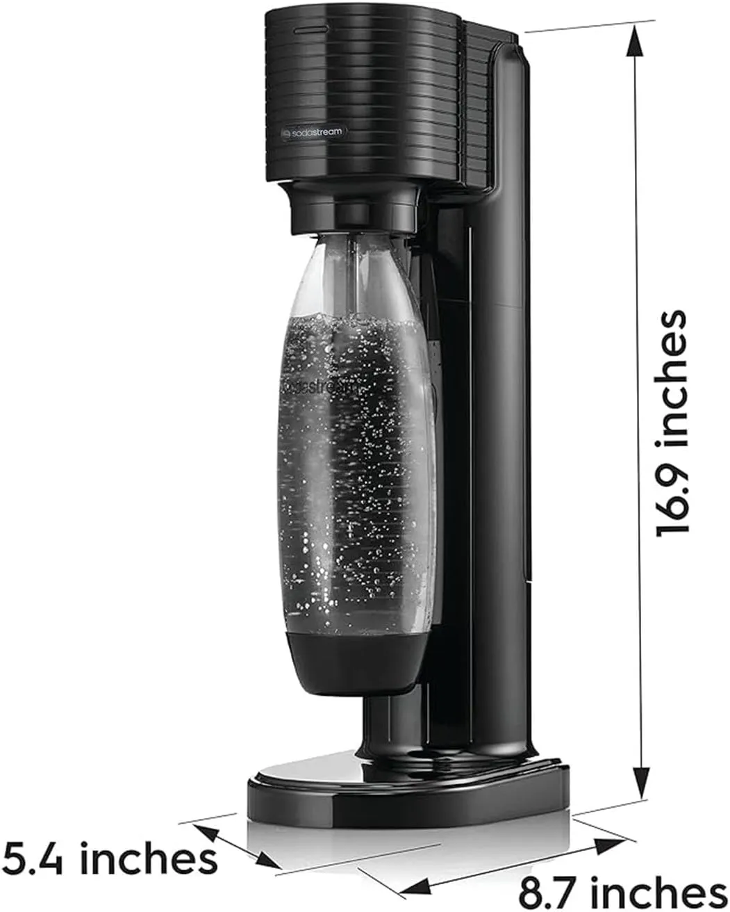 Sparkling Water Maker - Black - Image 3