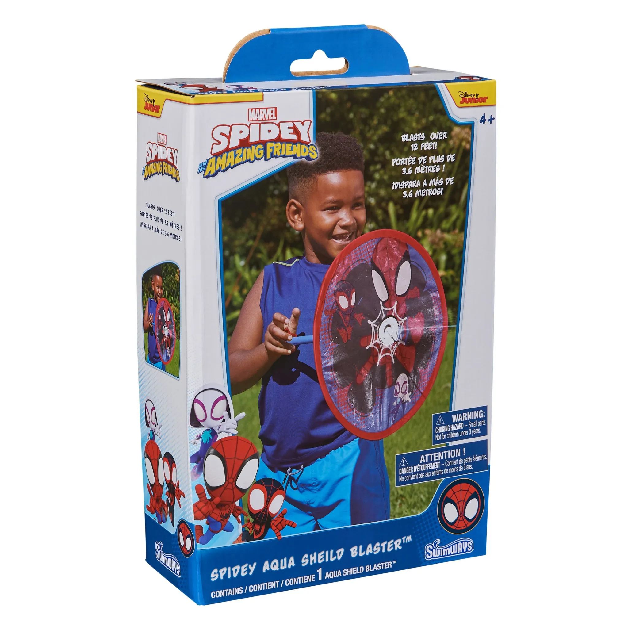 Spider-Man Shield Blaster Toy - Metal & ABS - Image 7