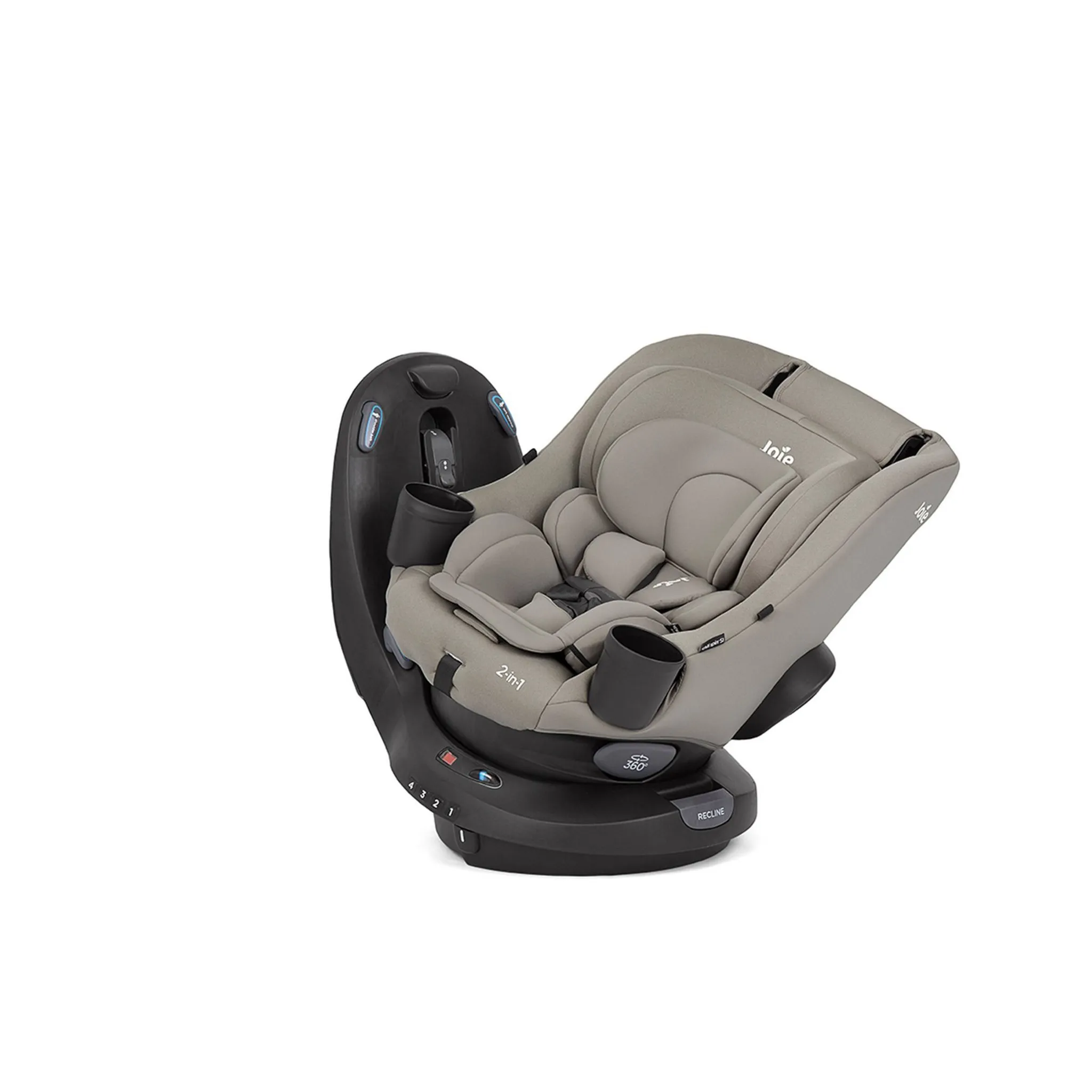 Spin SI Rotating 2-in-1 Convertible Car Seat - Dove - Image 4