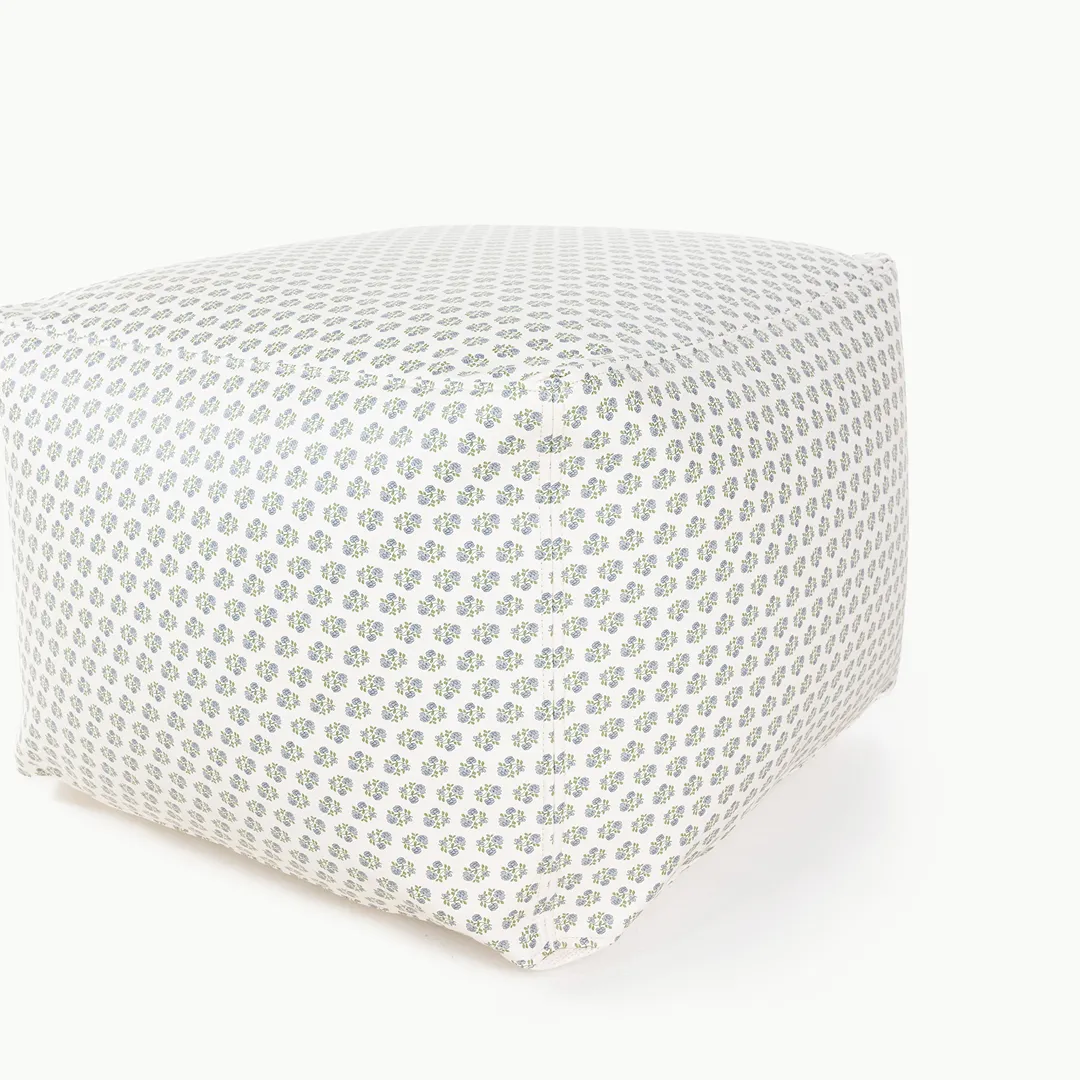 Square Pouf - Meadow