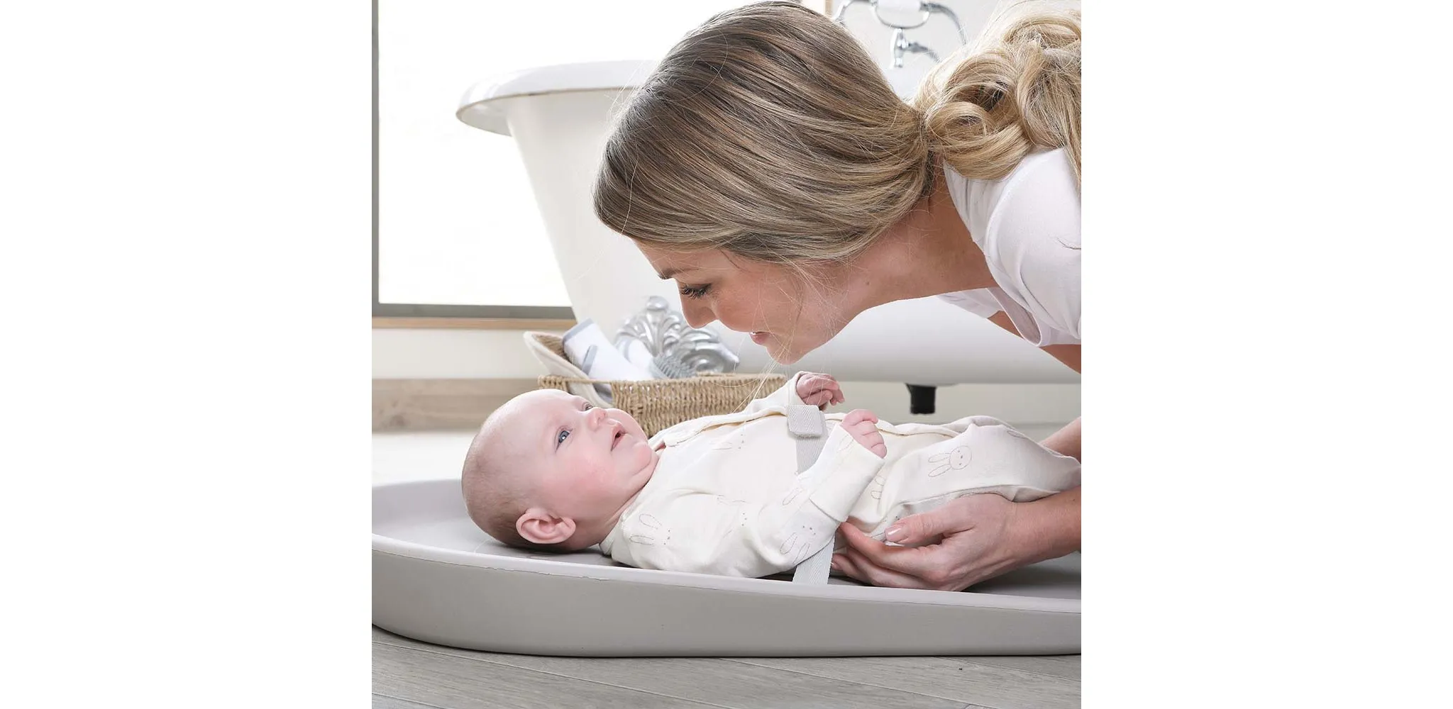 Squishy Diaper Changing Mat - Grey - Image 4