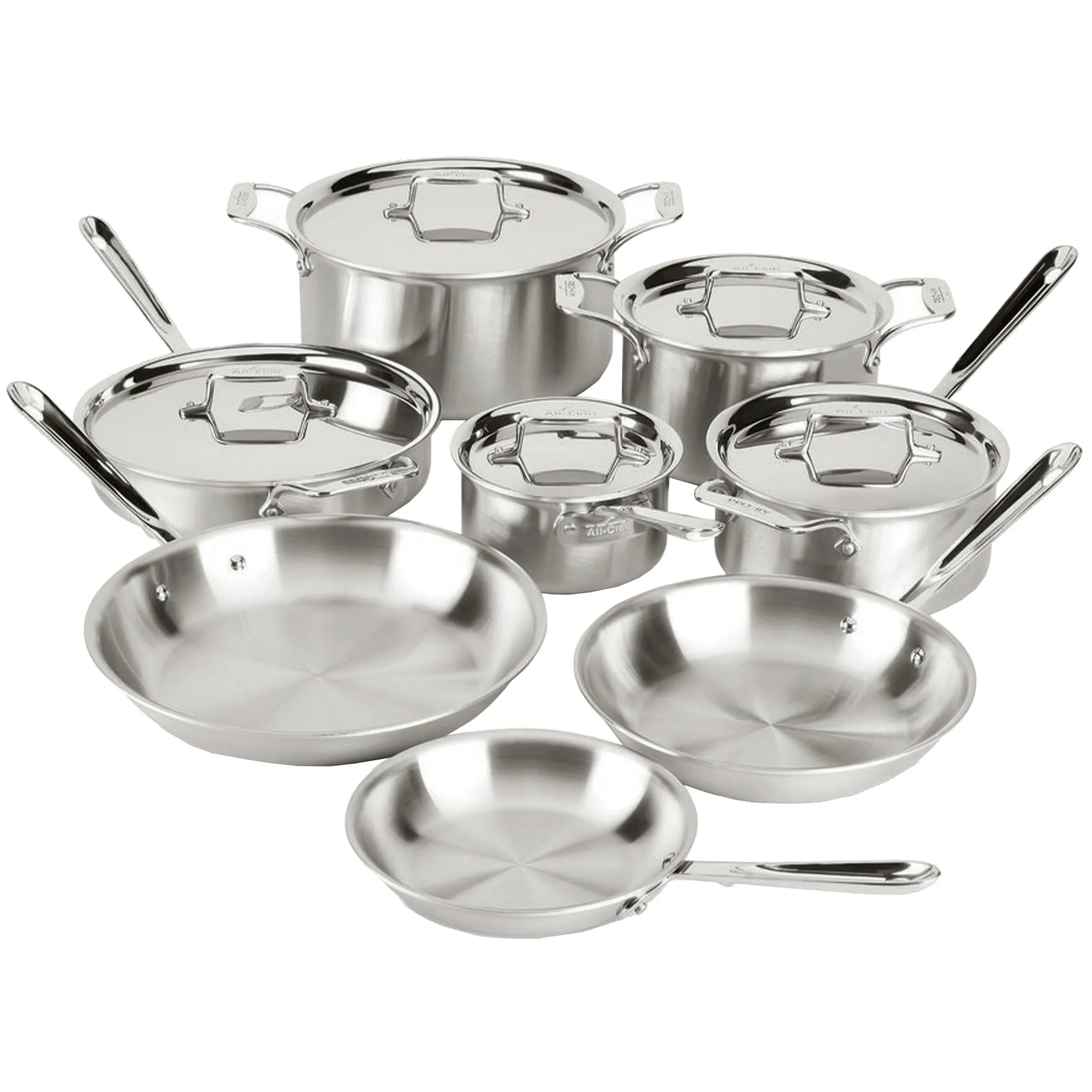 Stainless Steel 13-Piece Cookware Set - Image 2