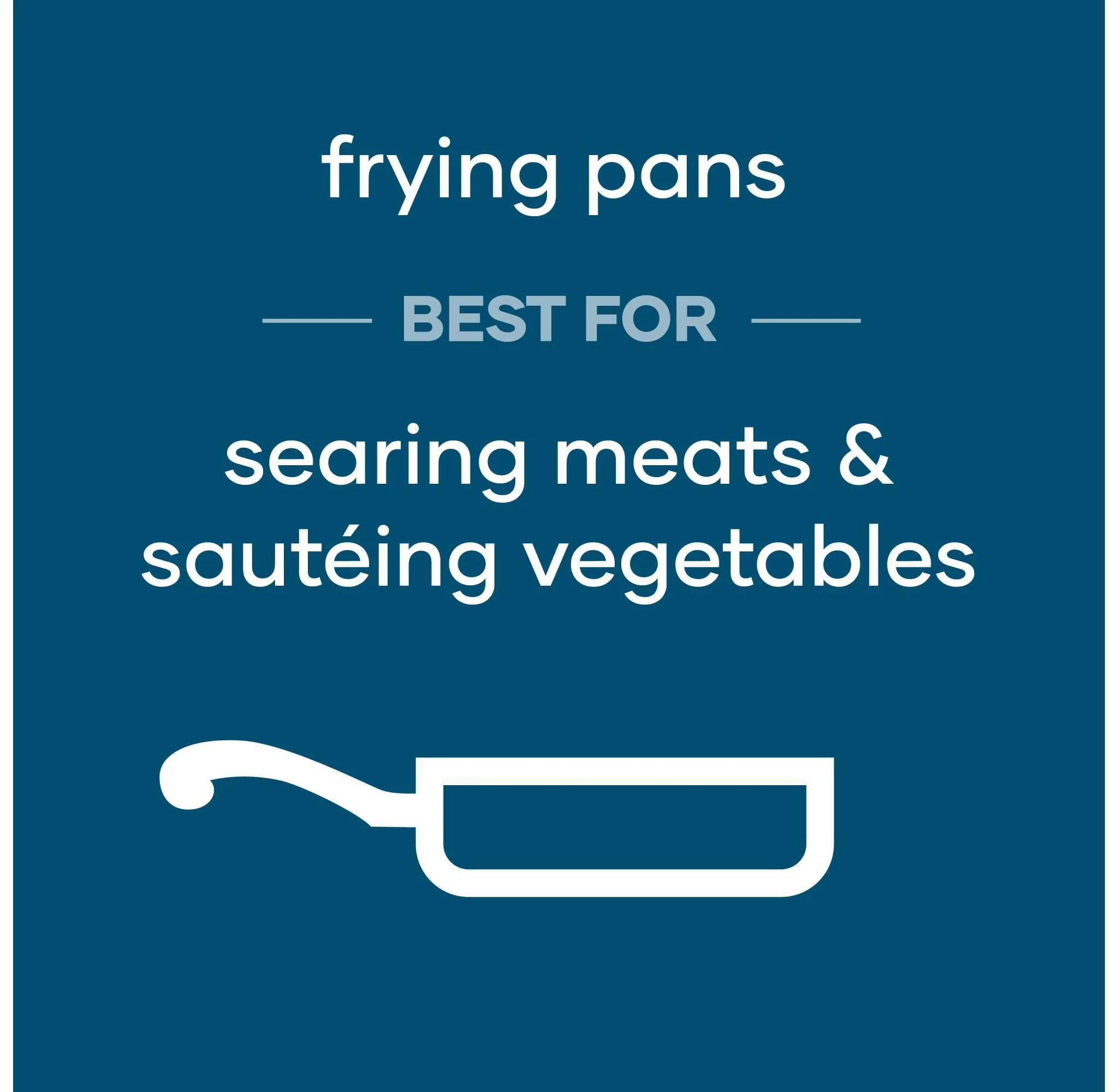 Stainless Steel Frying Pans Set - 2-Piece - Image 5