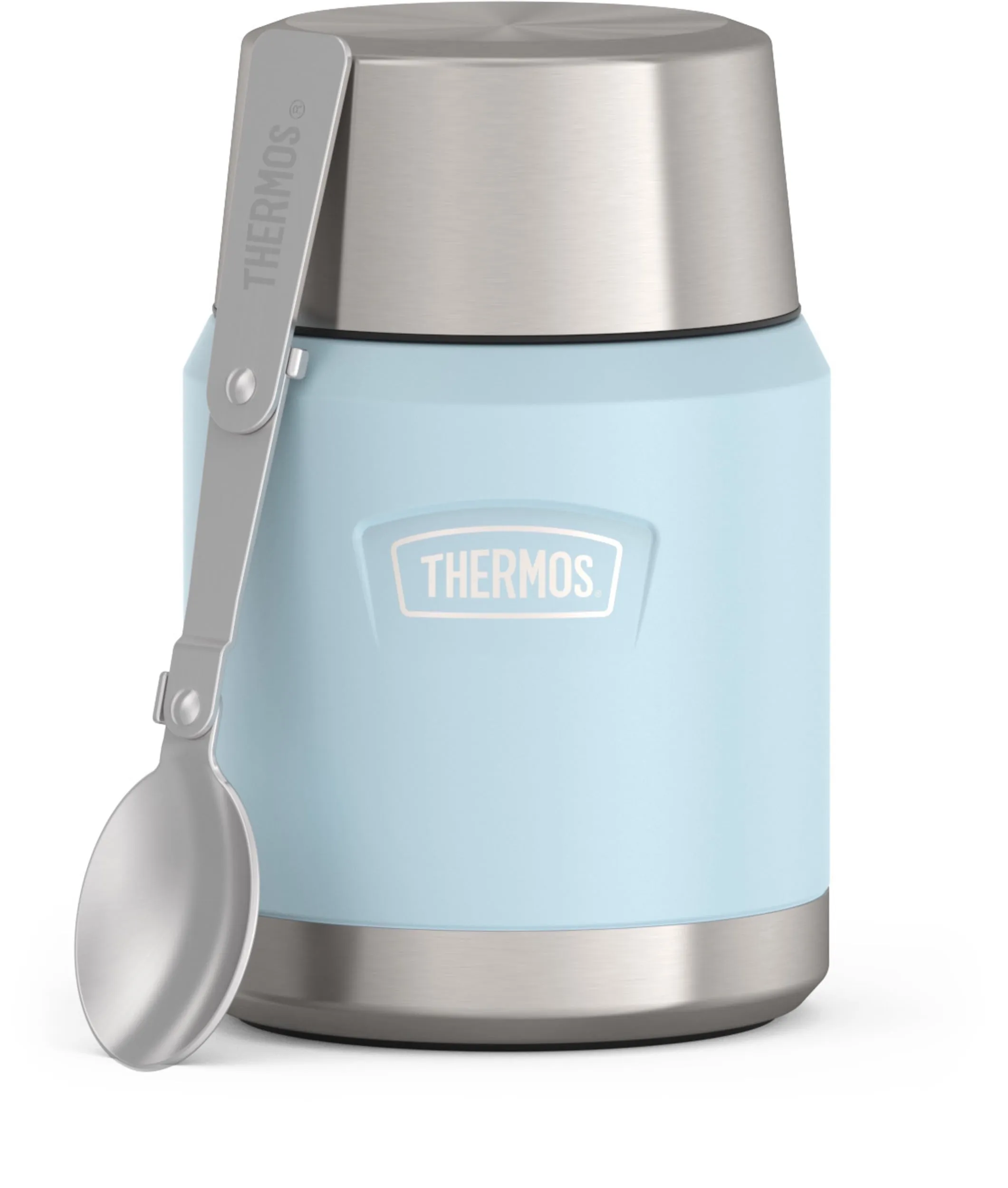 Stainless Steel Insulated Food Jar with Spoon - Glacier