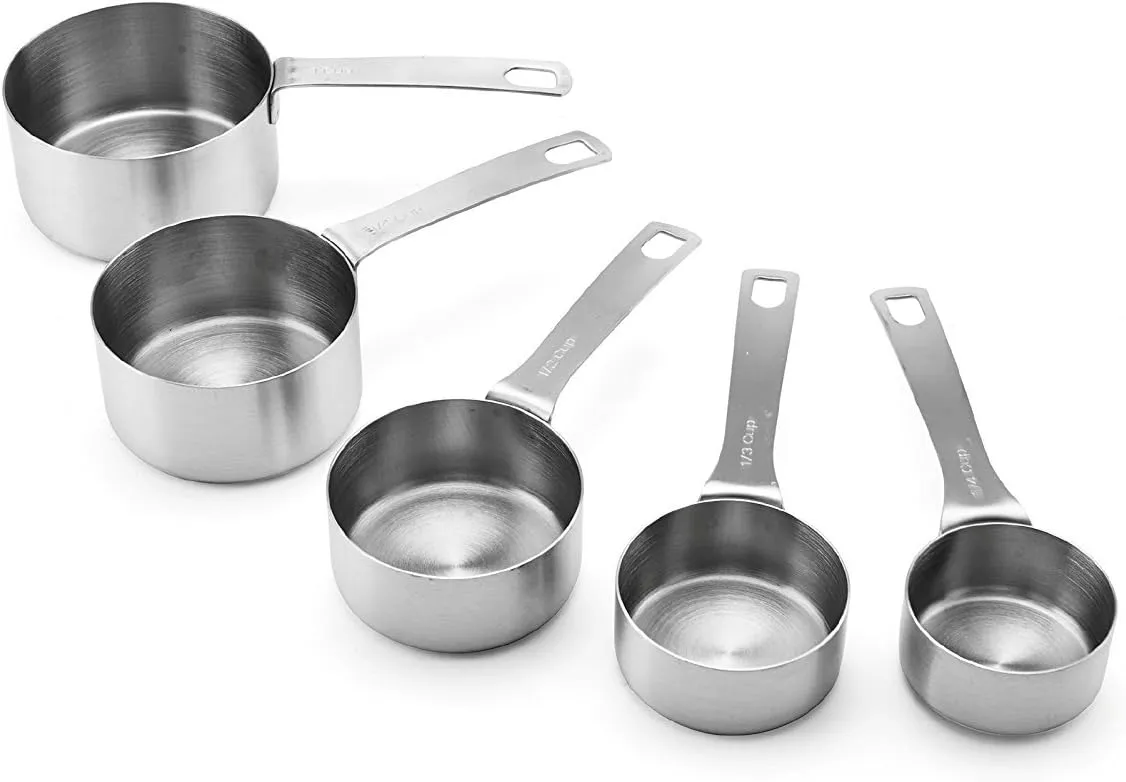 Stainless Steel Measuring Cups And Spoons Set - Image 2