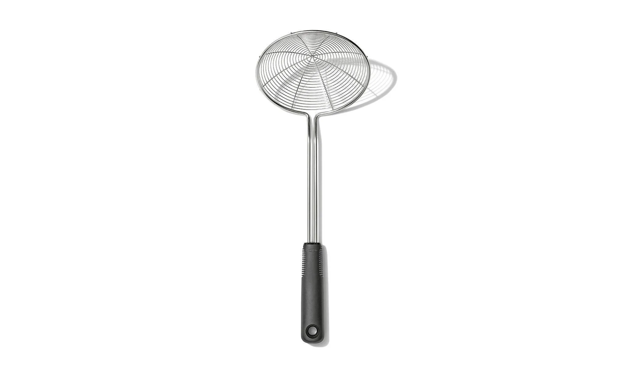 Stainless Steel Scoop and Strain Skimmer - Black - Image 5