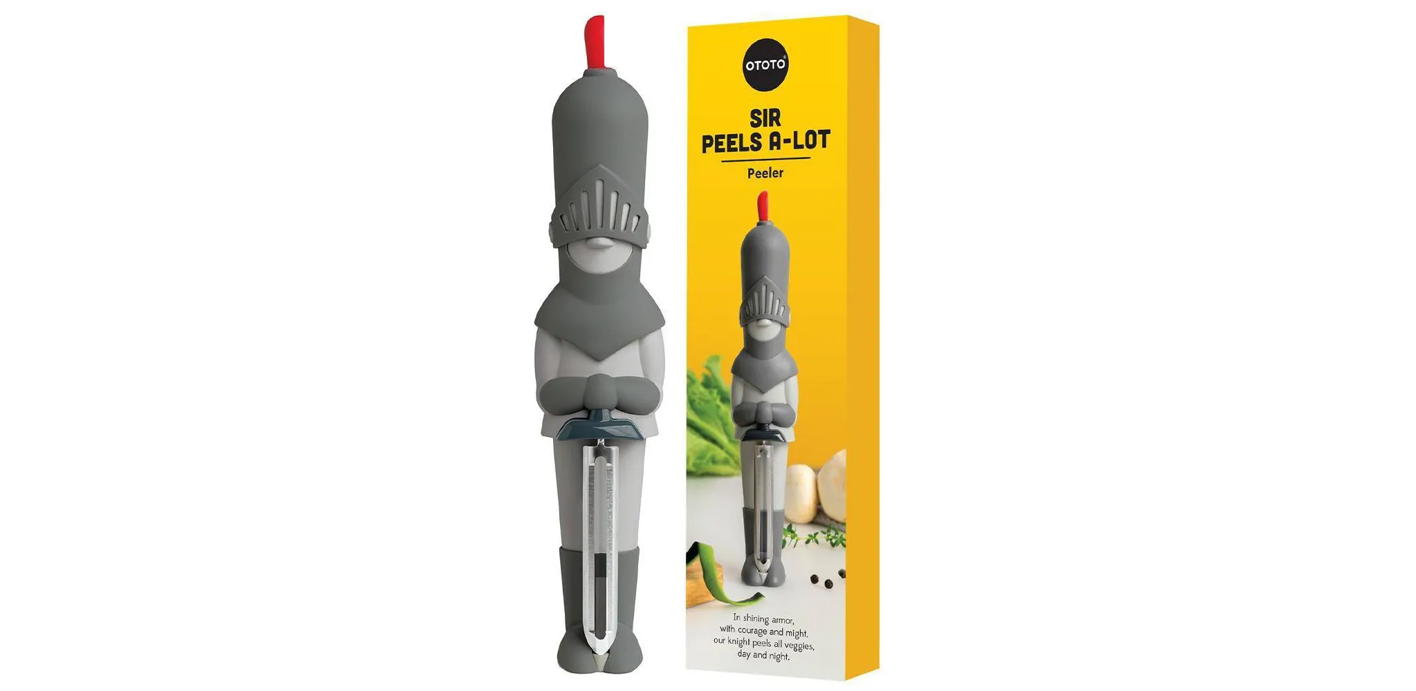 Stainless Steel Sir Peels-a-Lot Veggie Peeler - Image 2