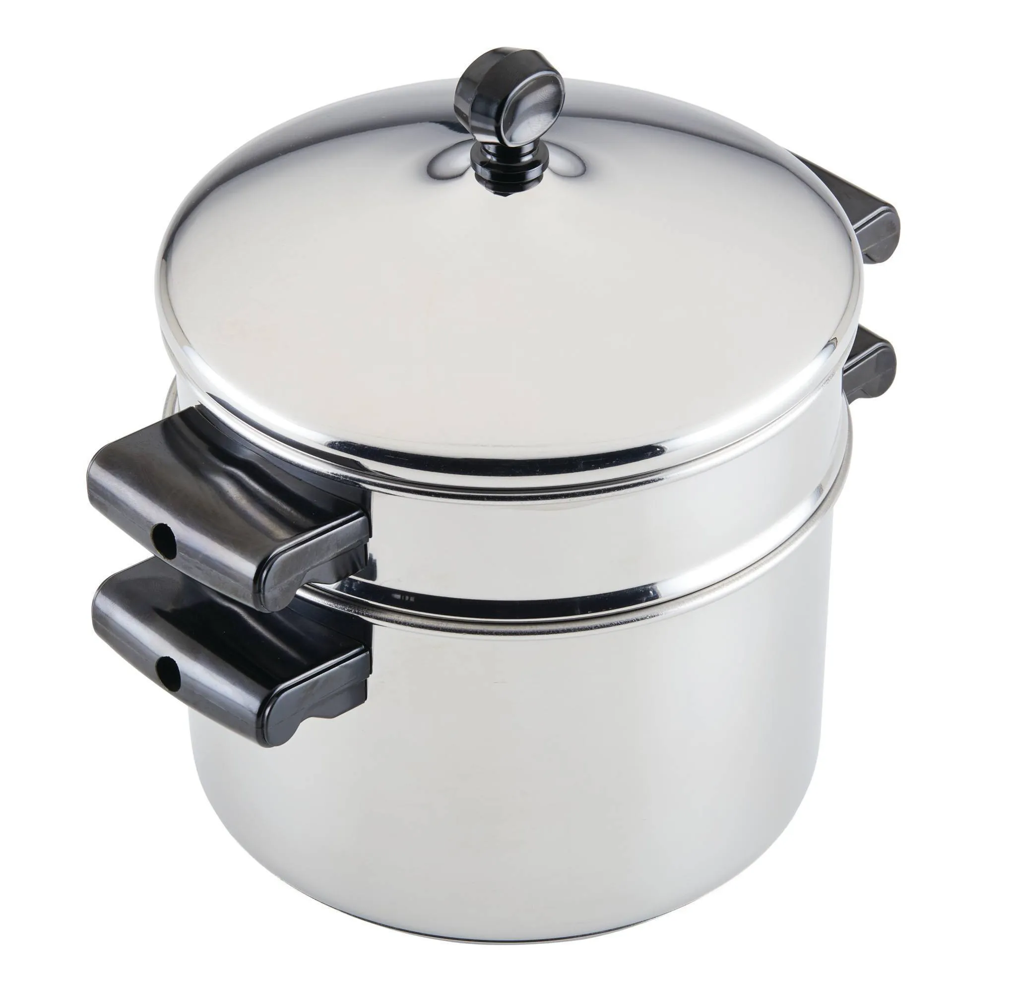 Stainless Steel Stack 'N' Steam Sauce Pot - 3qt