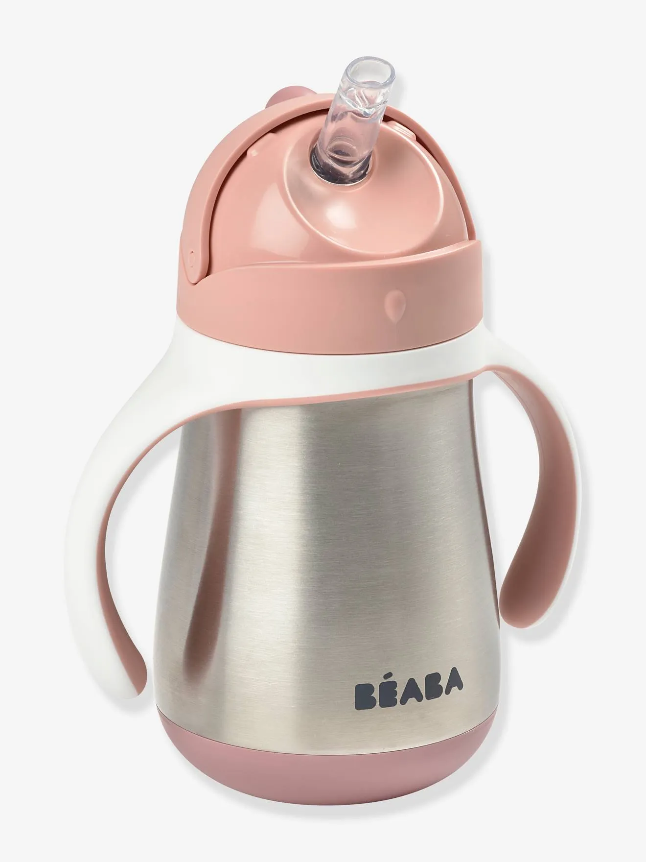 Stainless Steel Straw Cup - Pink - Image 4