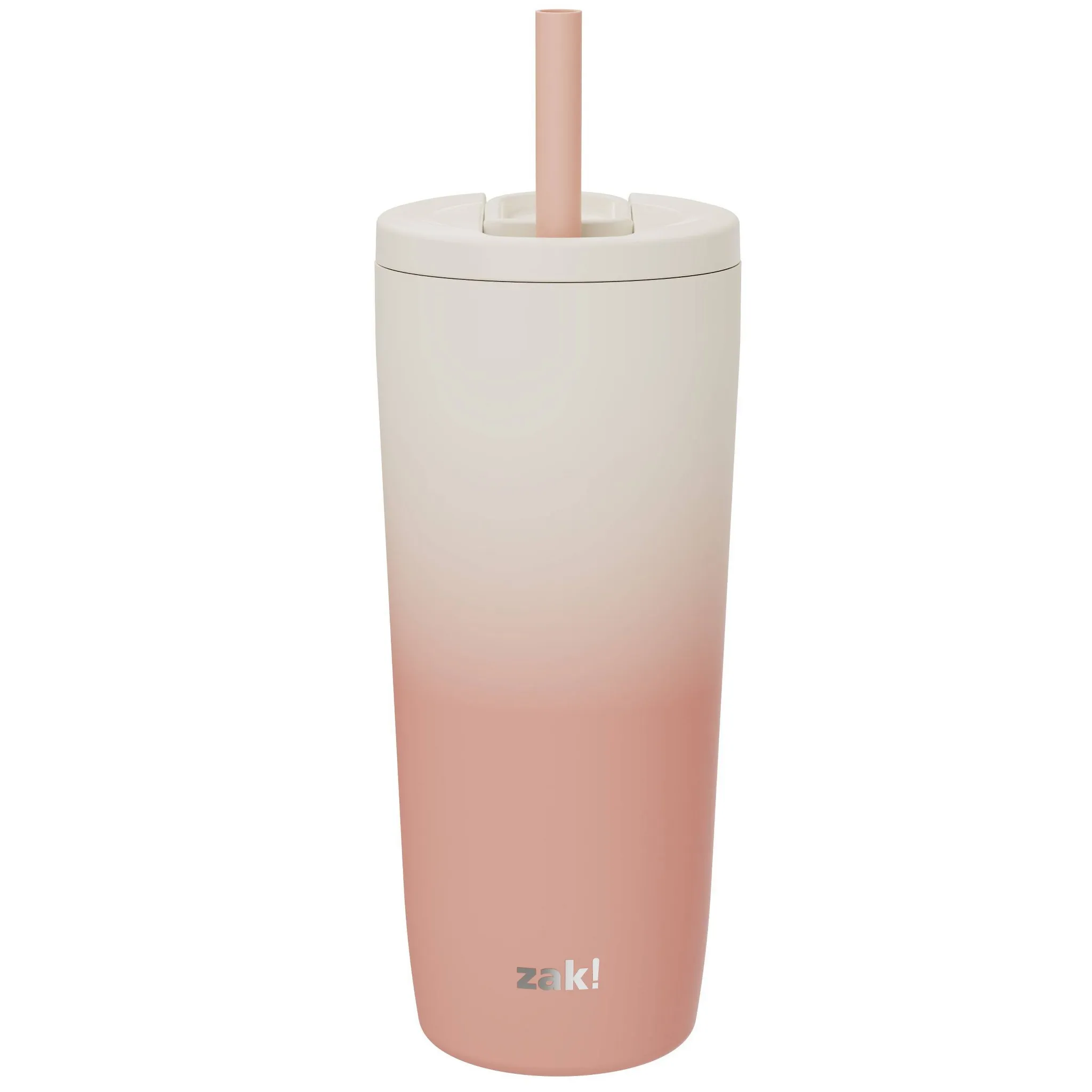 Stainless Steel Travel Tumbler - Peach Ombre