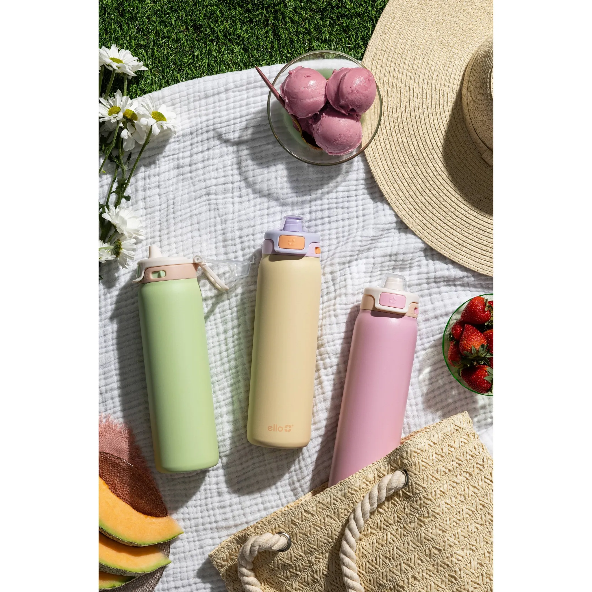Stainless Steel Water Bottle - 22 oz - Image 3