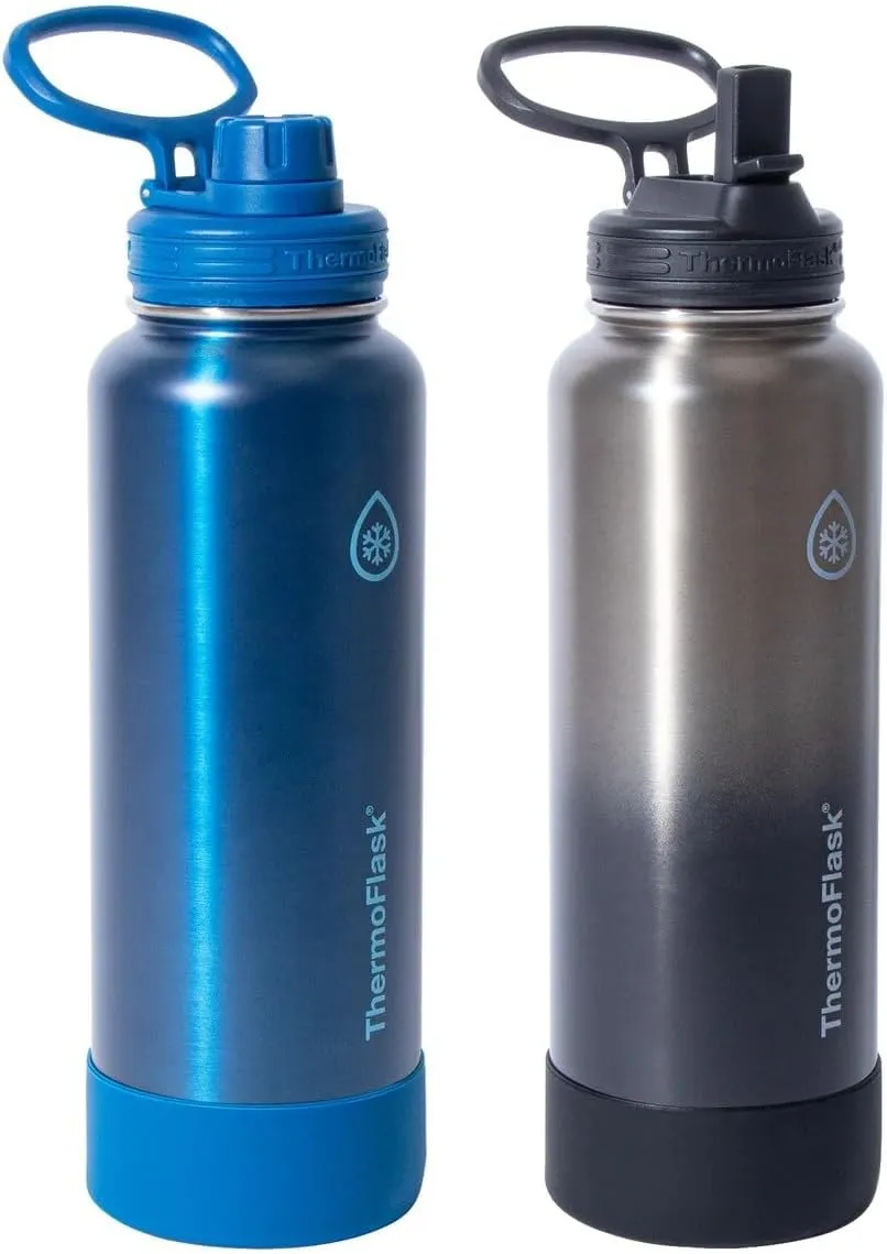 Stainless Steel Water Bottle 40 Oz 2-Pack - Image 2