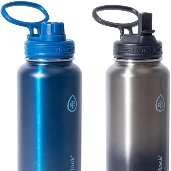 Stainless Steel Water Bottle 40 Oz 2-Pack - Image 3