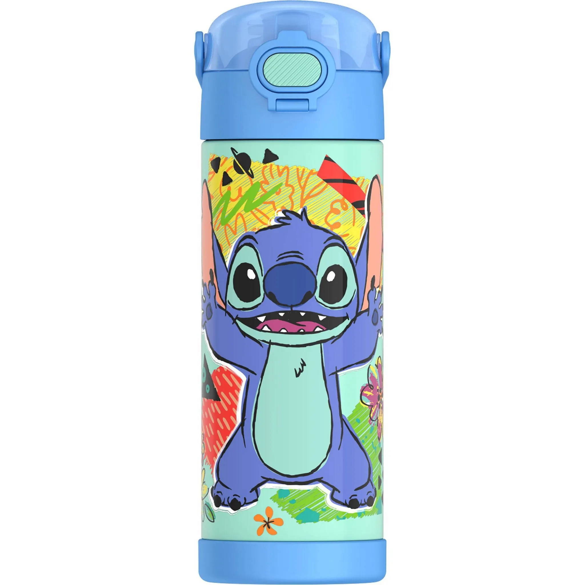 Stainless Steel Water Bottle - Blue - Image 3
