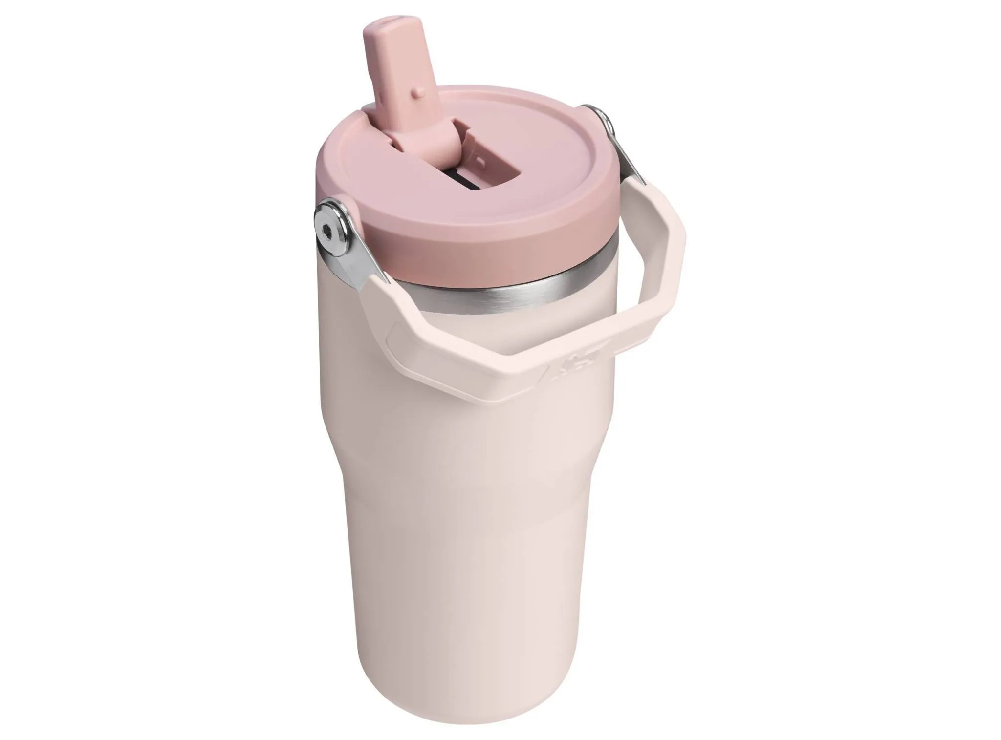 Stanley 20 Oz Iceflow Flipstraw 2.0 Tumbler - Rose Quartz - Image 4