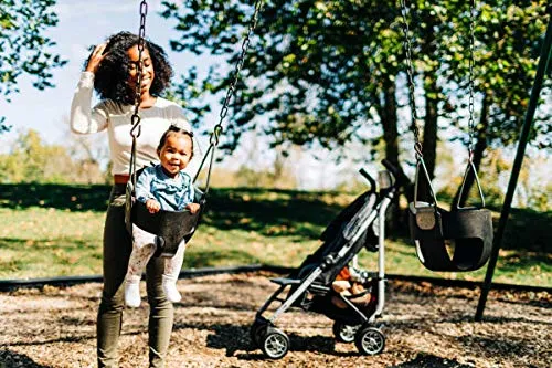 Step Lite Compact Stroller - Back to Black - Image 2