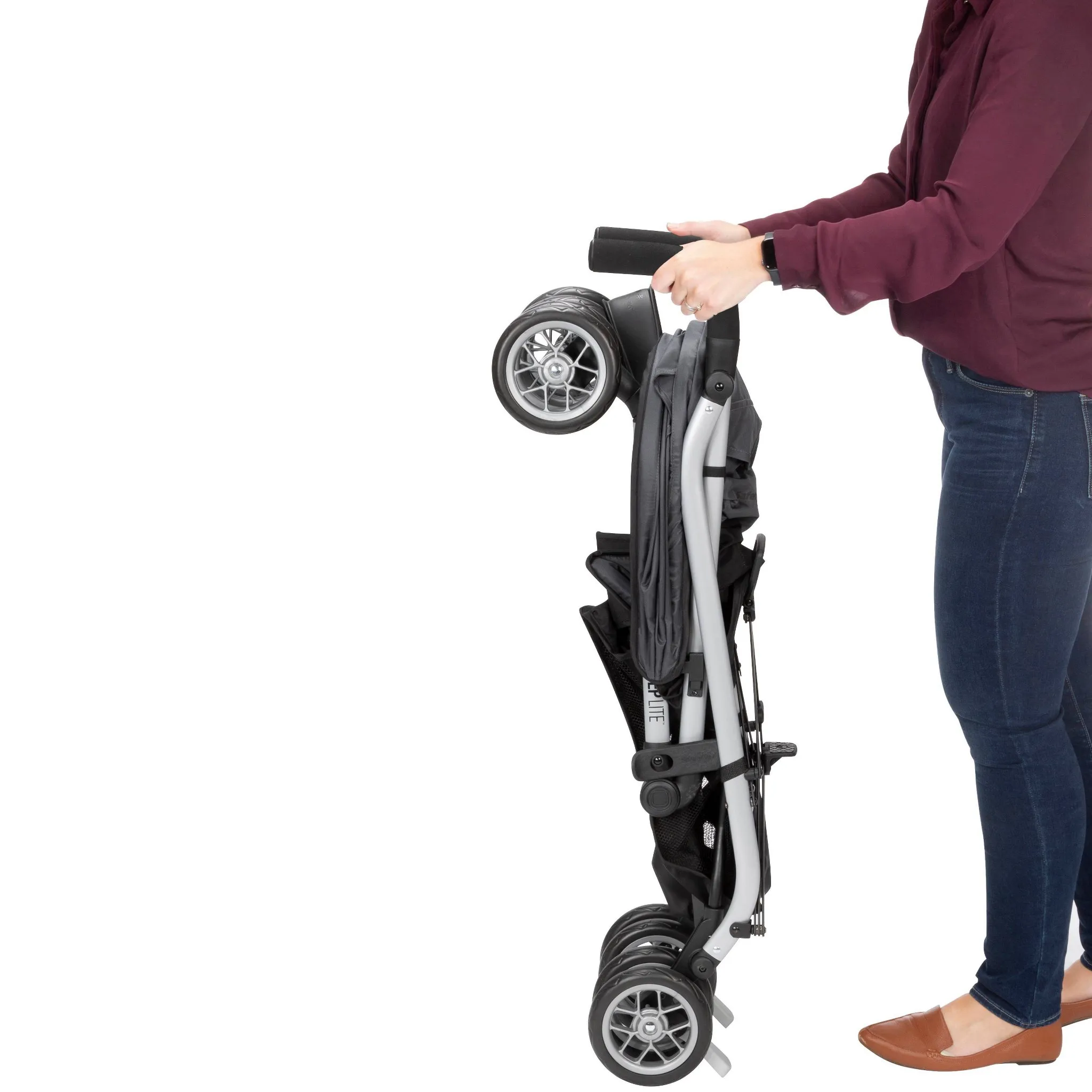 Step Lite Compact Stroller - Greyhound - Image 7