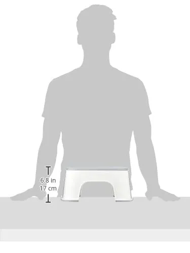 Step Stool - White/Grey - Image 2
