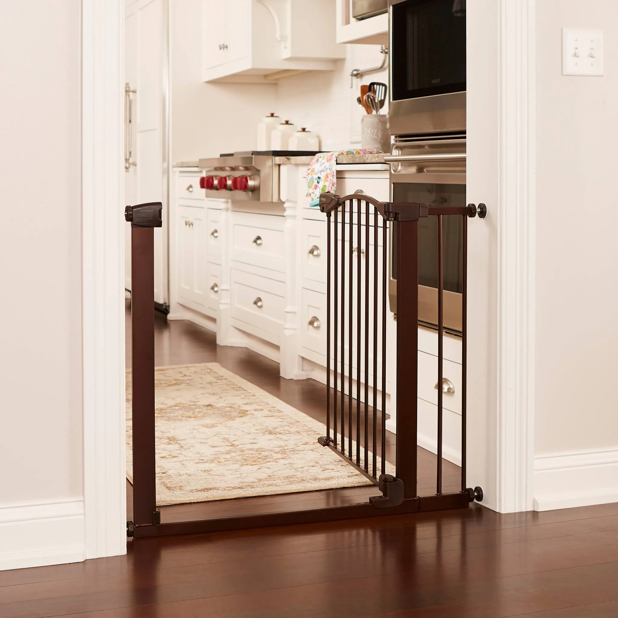 Stone Arch Auto Close Gate - Bronze - Image 4