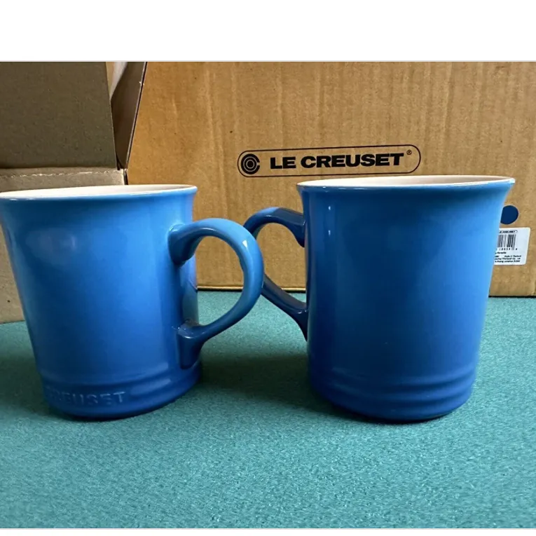 Stoneware Mug Set of 6 - Marseille Blue